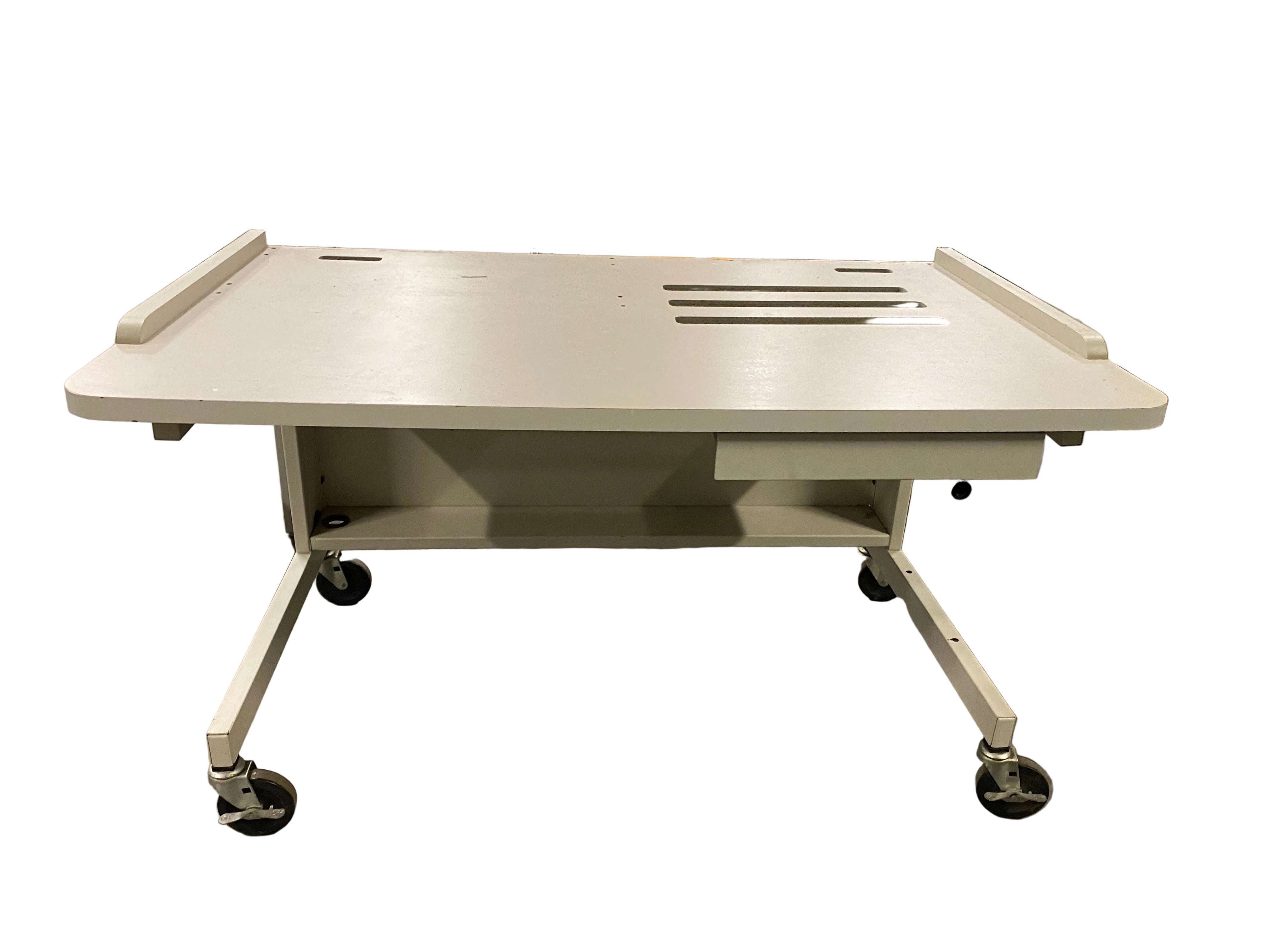 Laminate Workstation On Wheels