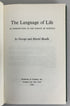 The Language of Life an Introduction to the Science of Genetics George and Muriel Beadle 1966 HC DJ