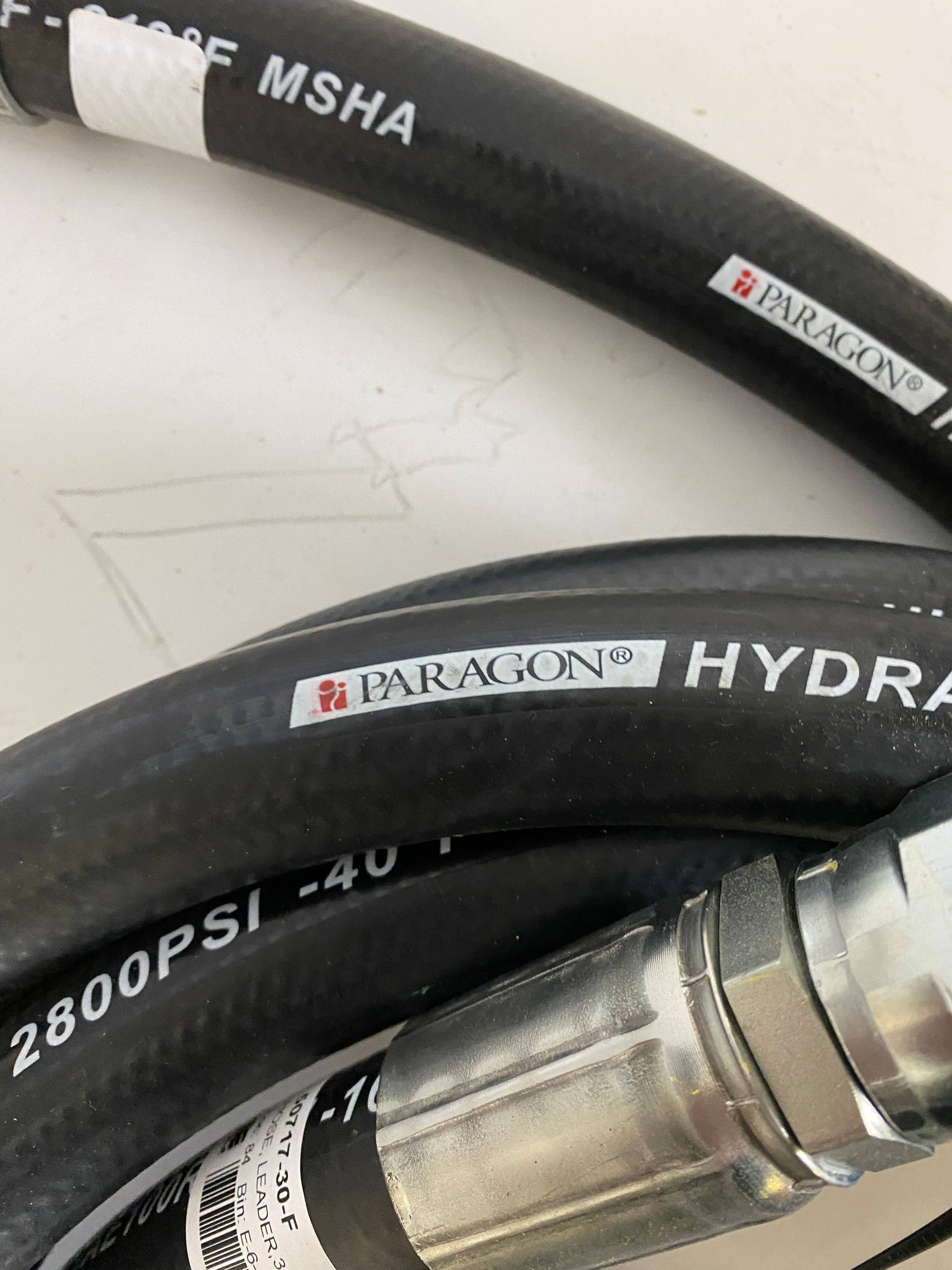 Paragon Hydraulic Leader Hose #SAE100R17