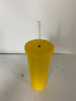 Sun Squad 20 oz Yellow Tumbler with Straw