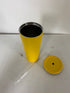 Sun Squad 20 oz Yellow Tumbler with Straw