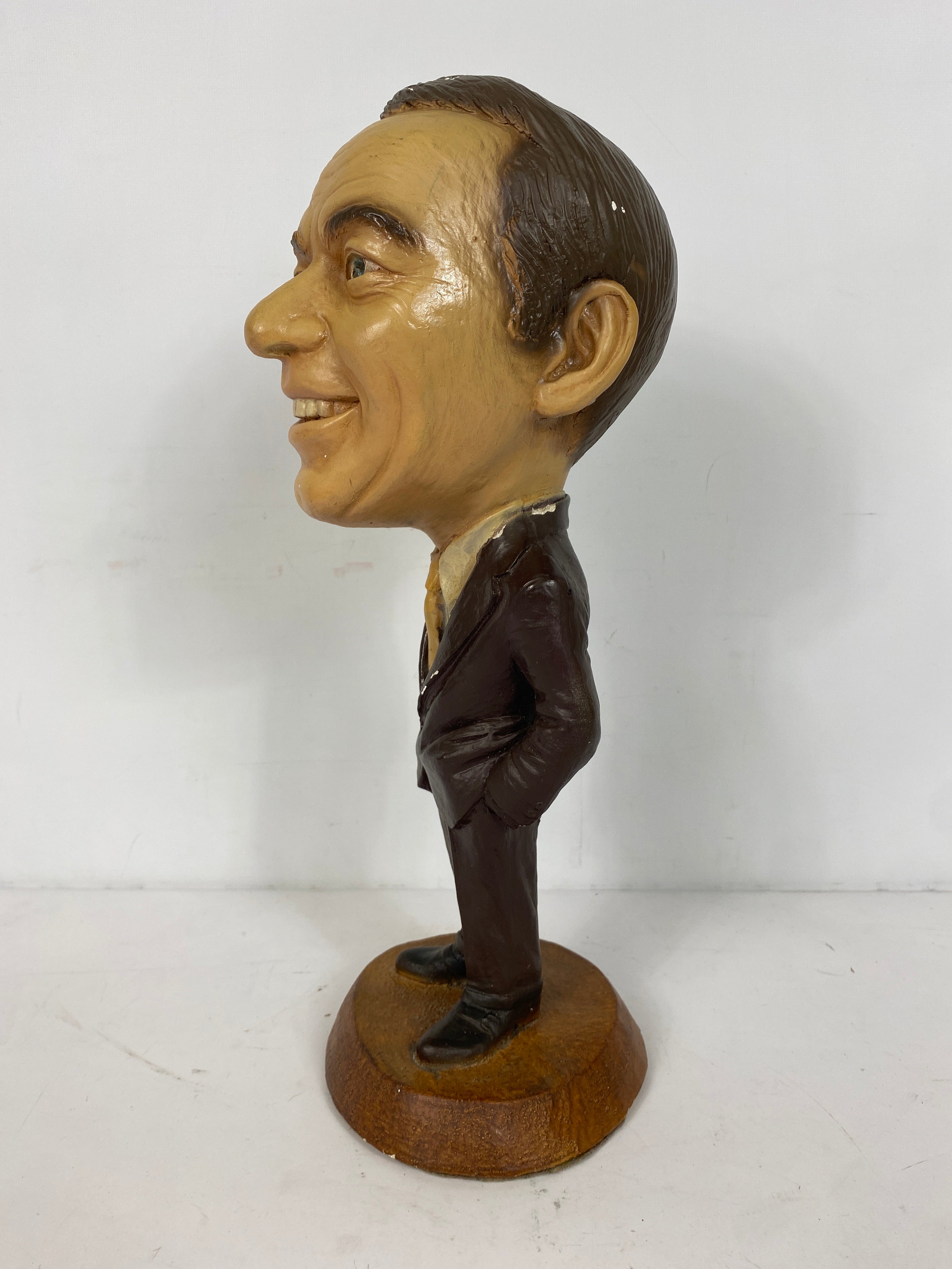 Esco Products Large Chalkware Sculpture of Dr. Russell Mawby