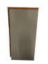 Steelcase #RLF18363W Wooden Facade Grey Metal Office 3 Drawer Later File Cabinet
