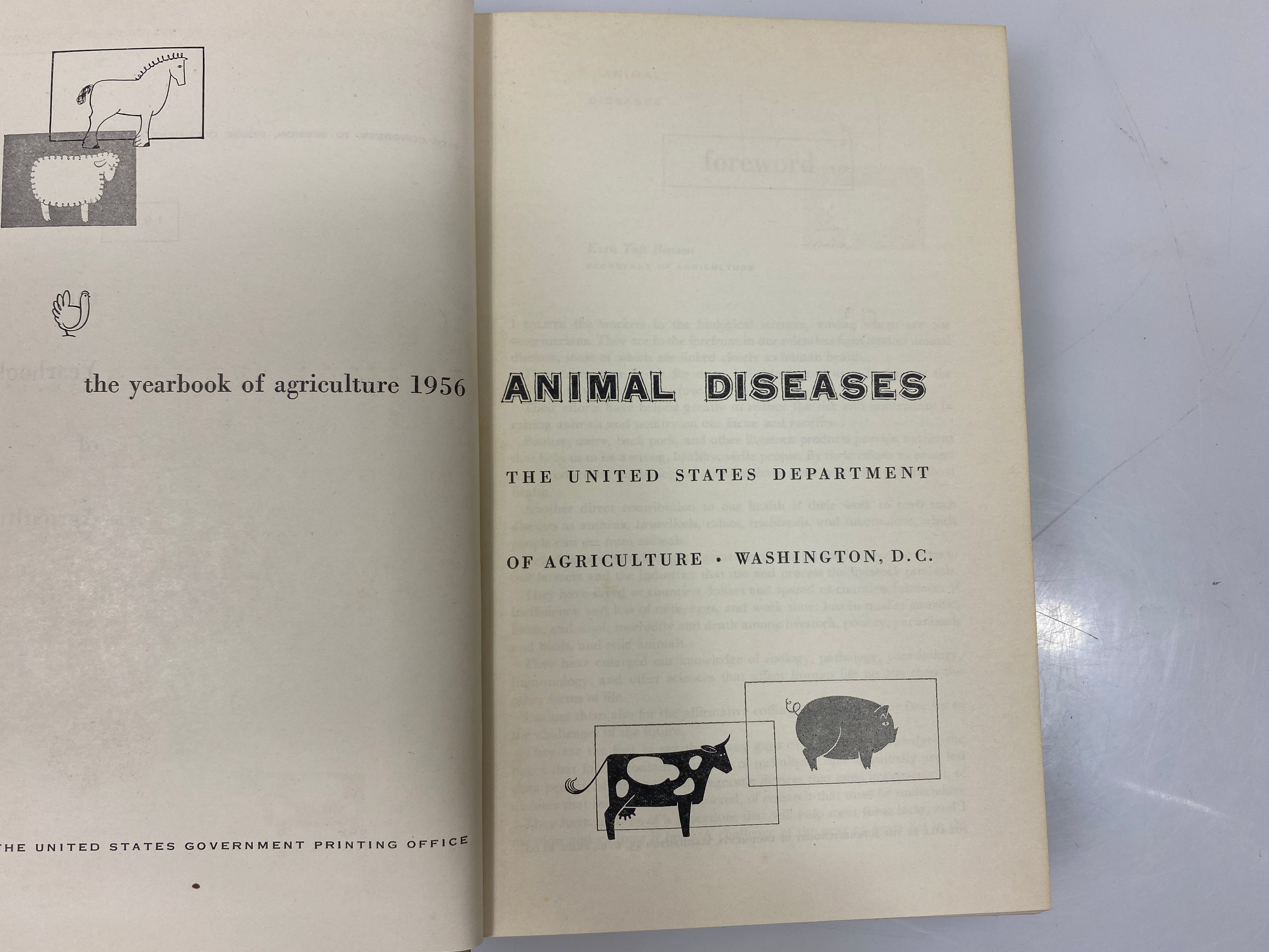 Set of 5 Yearbook of Agriculture 1948,51,53,55,&56 USDA HC