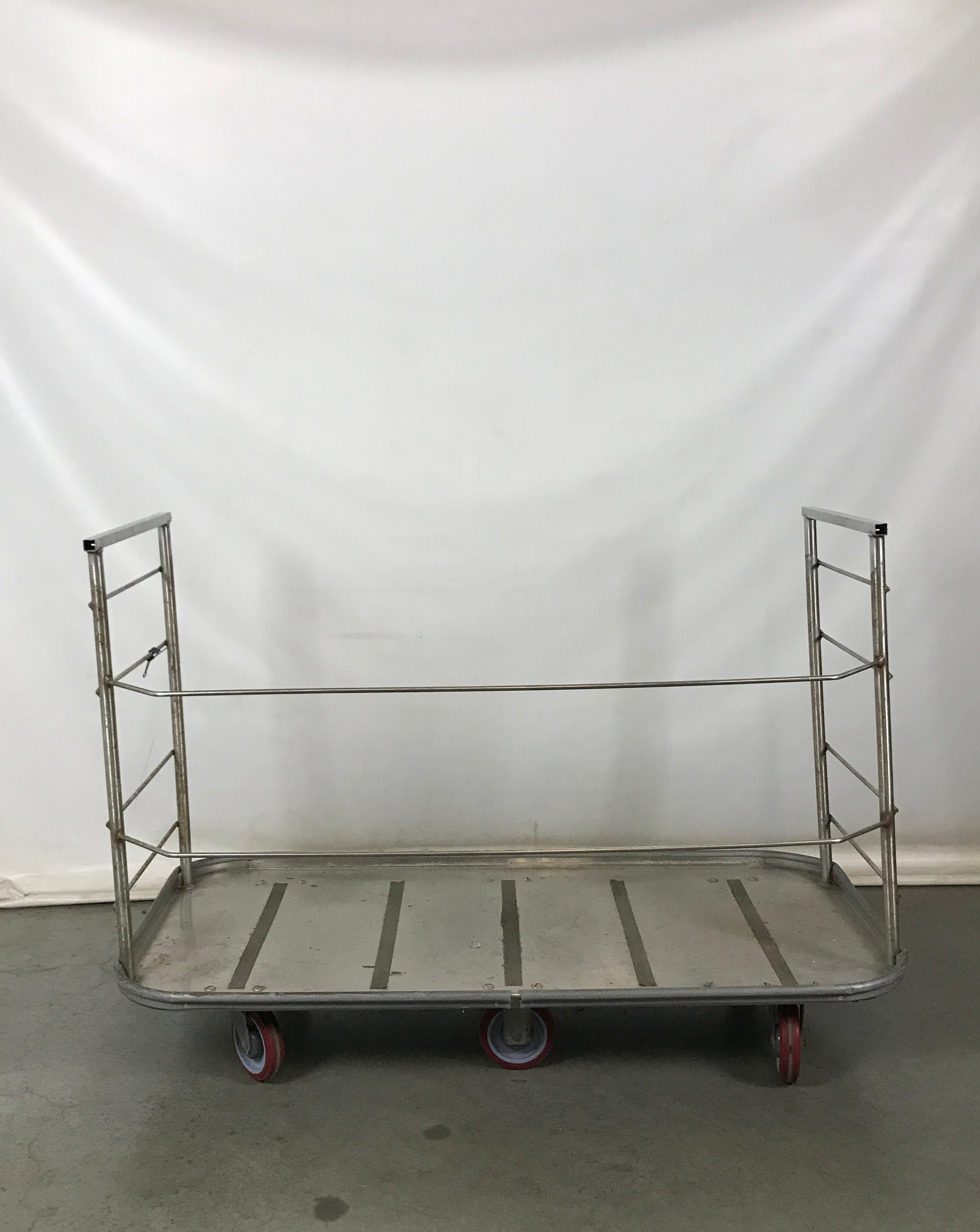 Stainless Steel Wide Rolling Cart