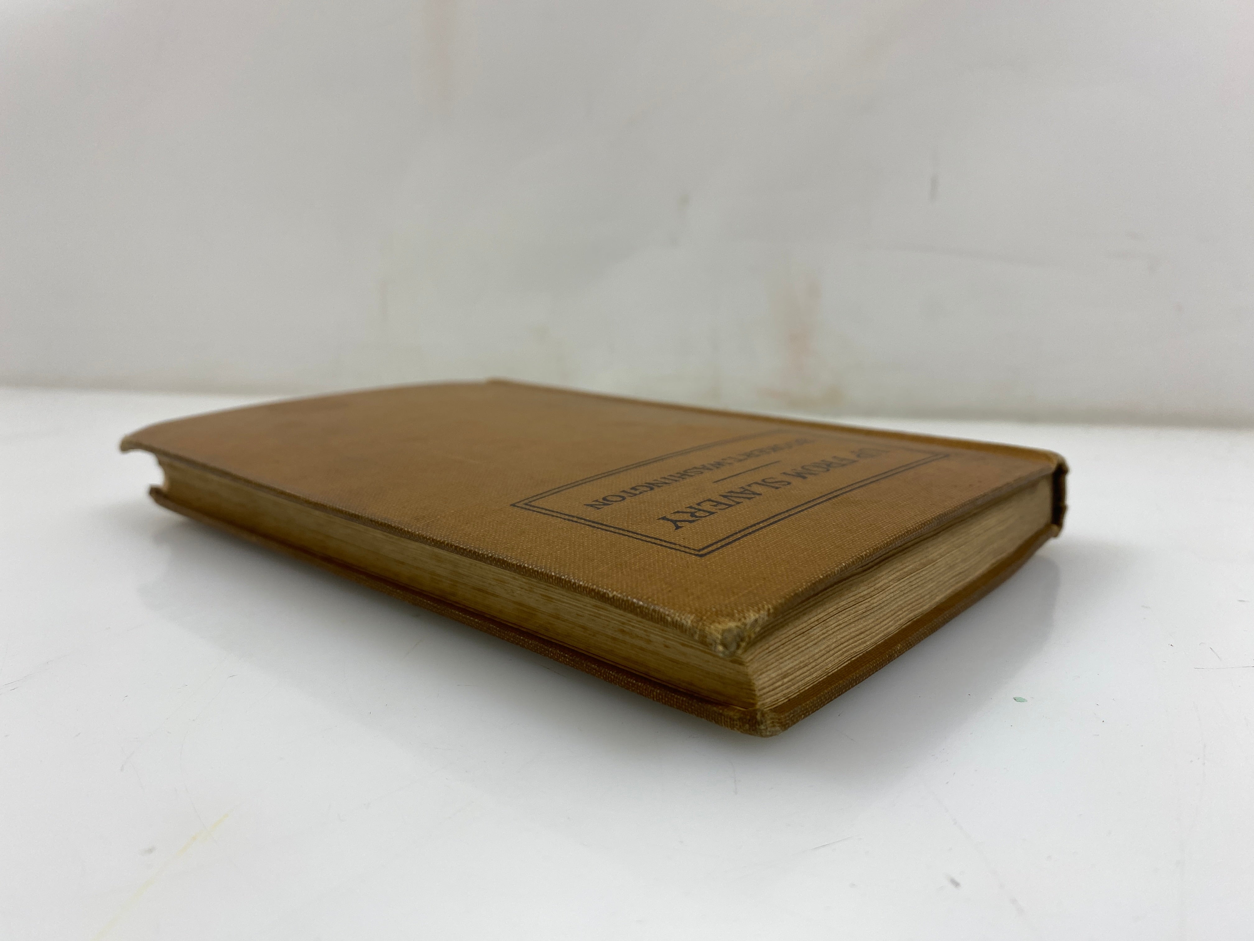 Up from Slavery Booker T. Washington School Edition 1901 HC