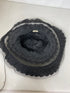 Vintage 1930's Black Wide Brim Women's Hat
