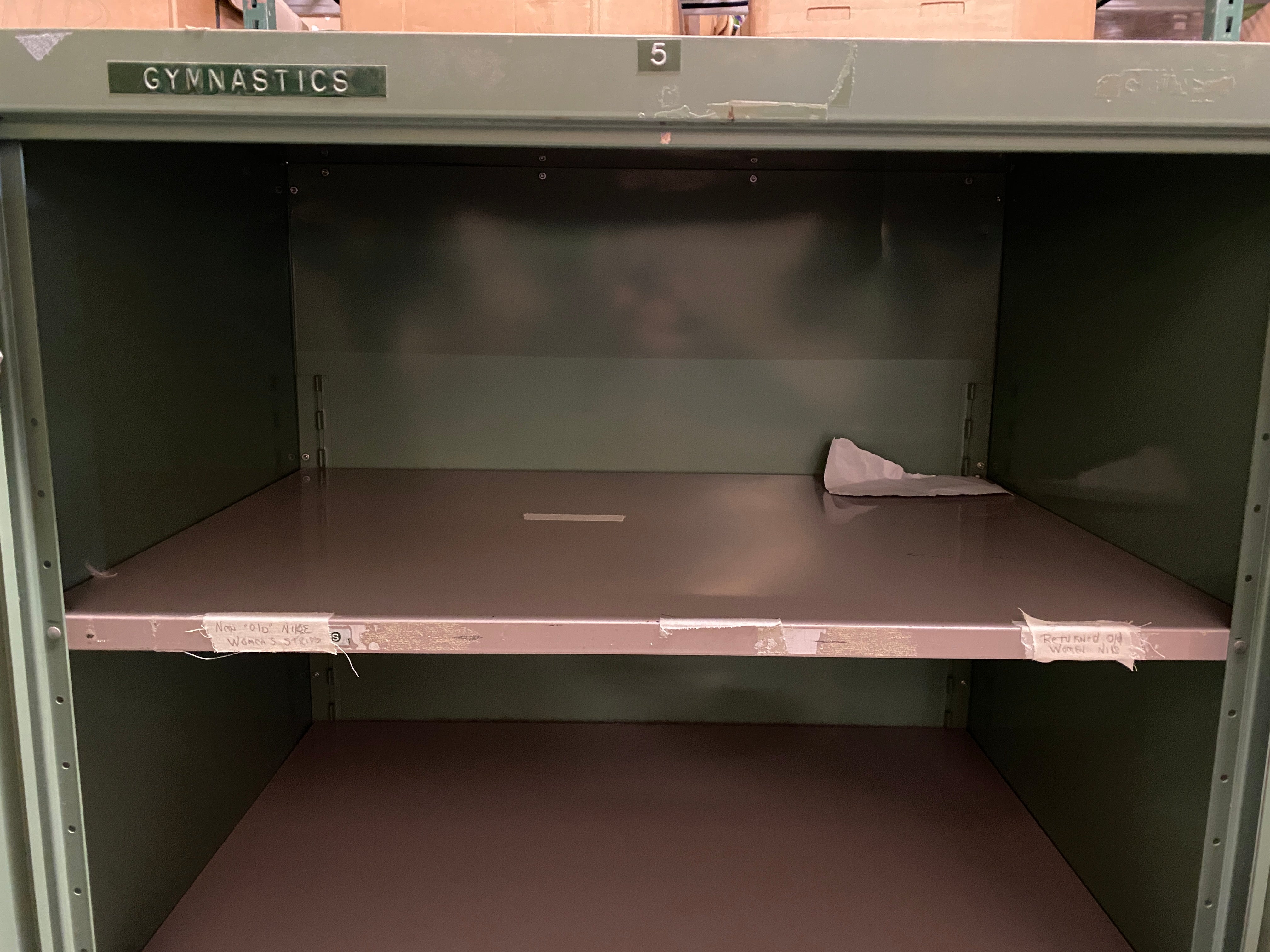 Green 2 Door Metal Cabinet