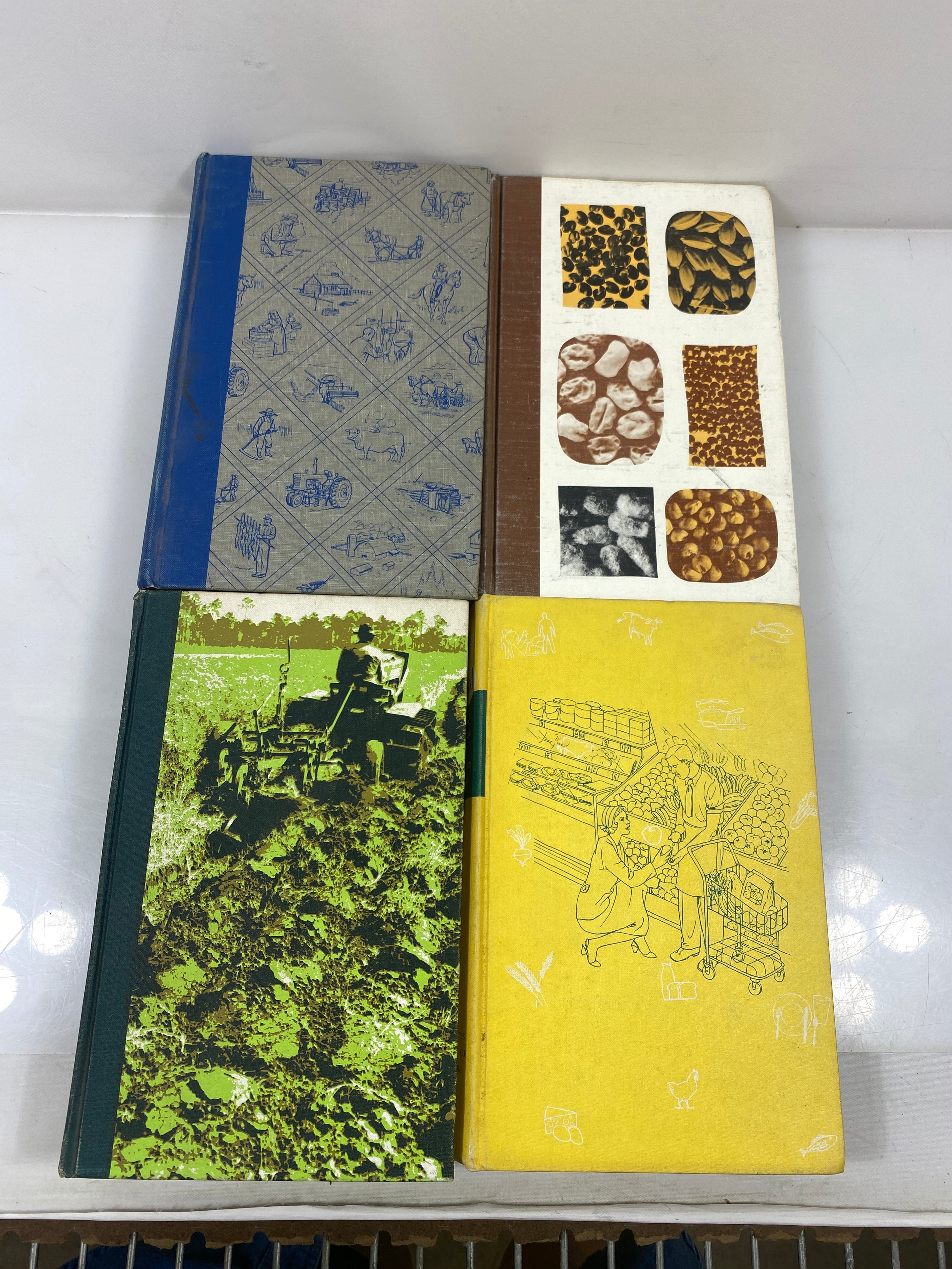 Set of 4 Yearbook of Agriculture 1957,59,61, & 62 USDA HC