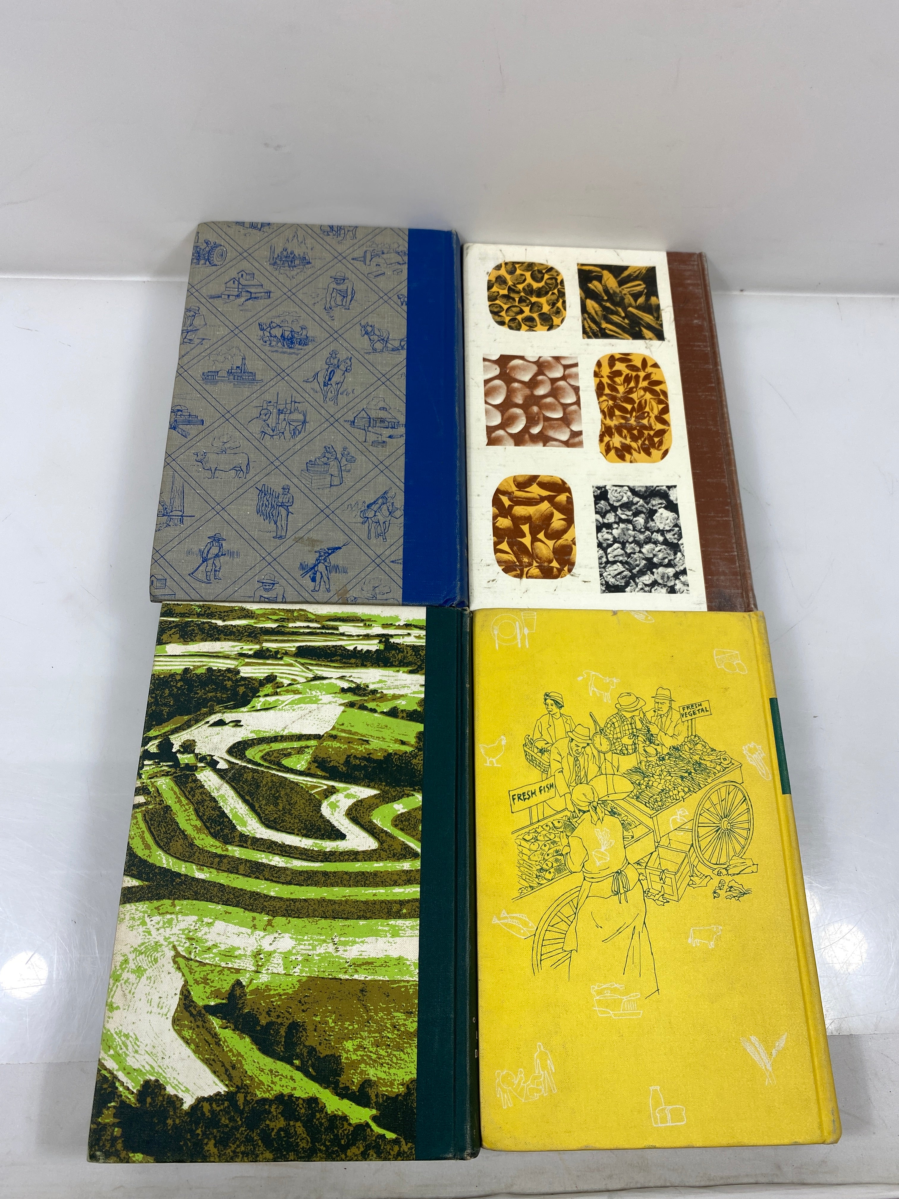 Set of 4 Yearbook of Agriculture 1957,59,61, & 62 USDA HC