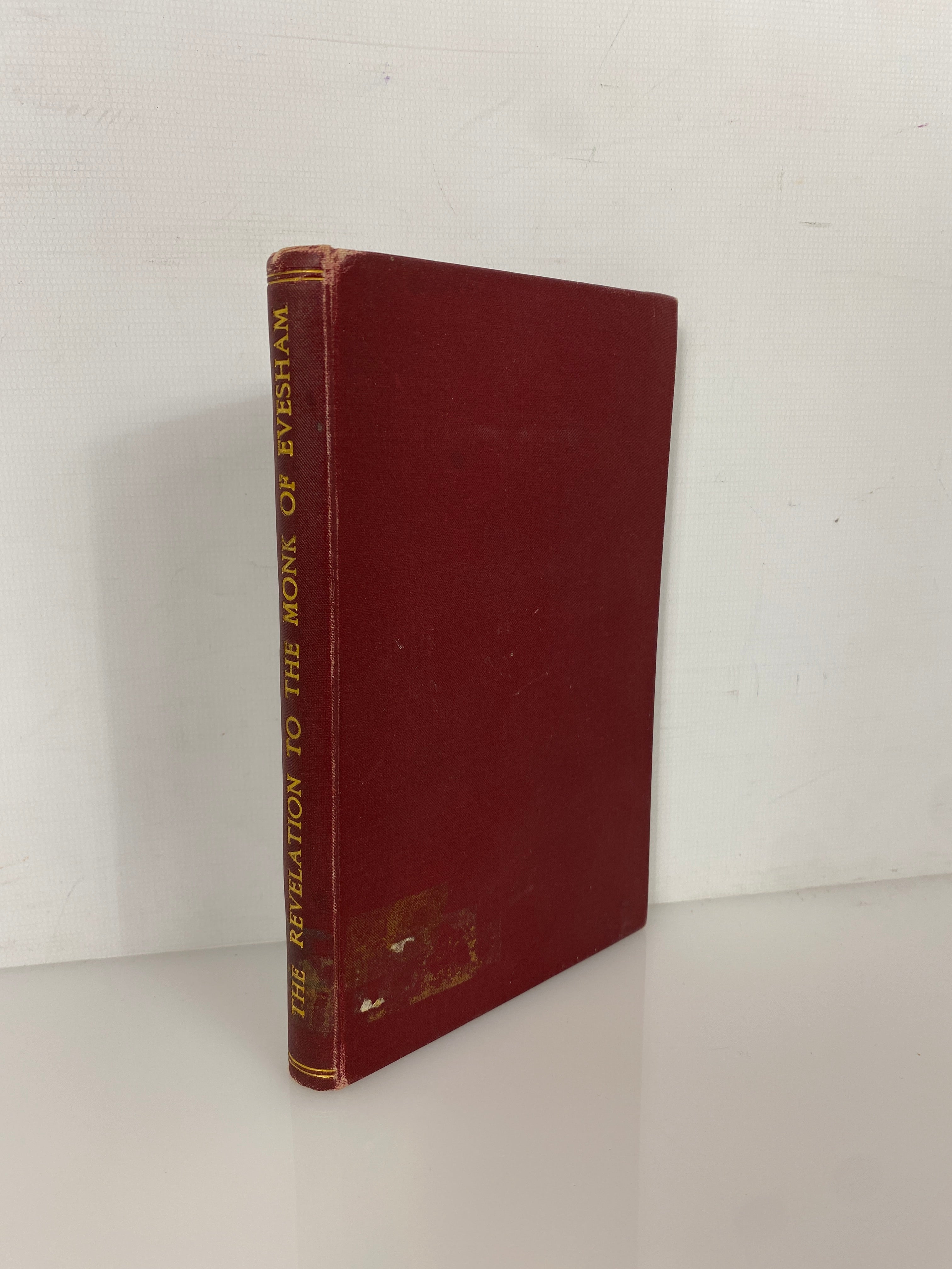 English Reprints the Revelation to the Monk of Evesham by Edward Arber 1869 HC