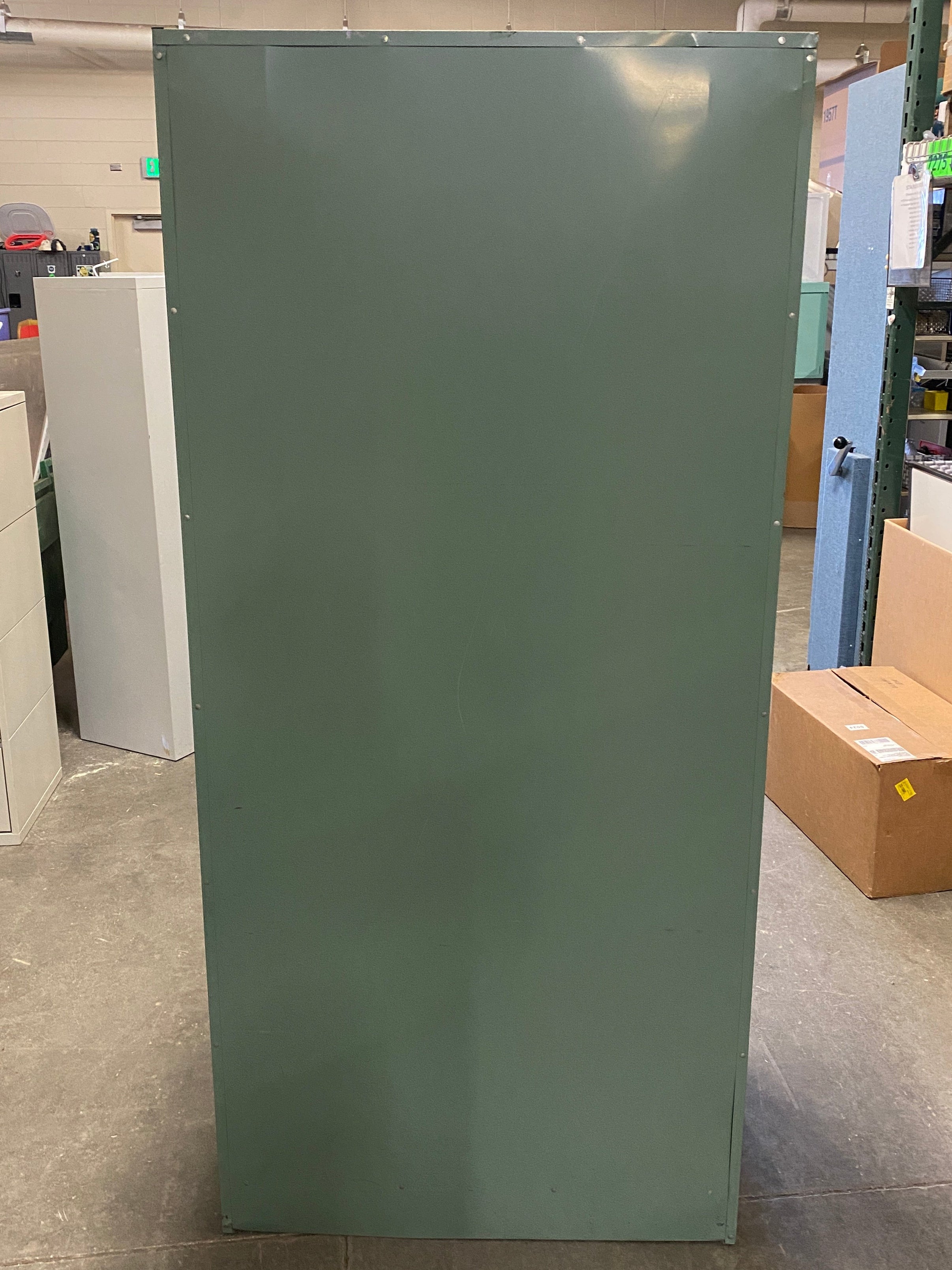 Green 2 Door Metal Cabinet