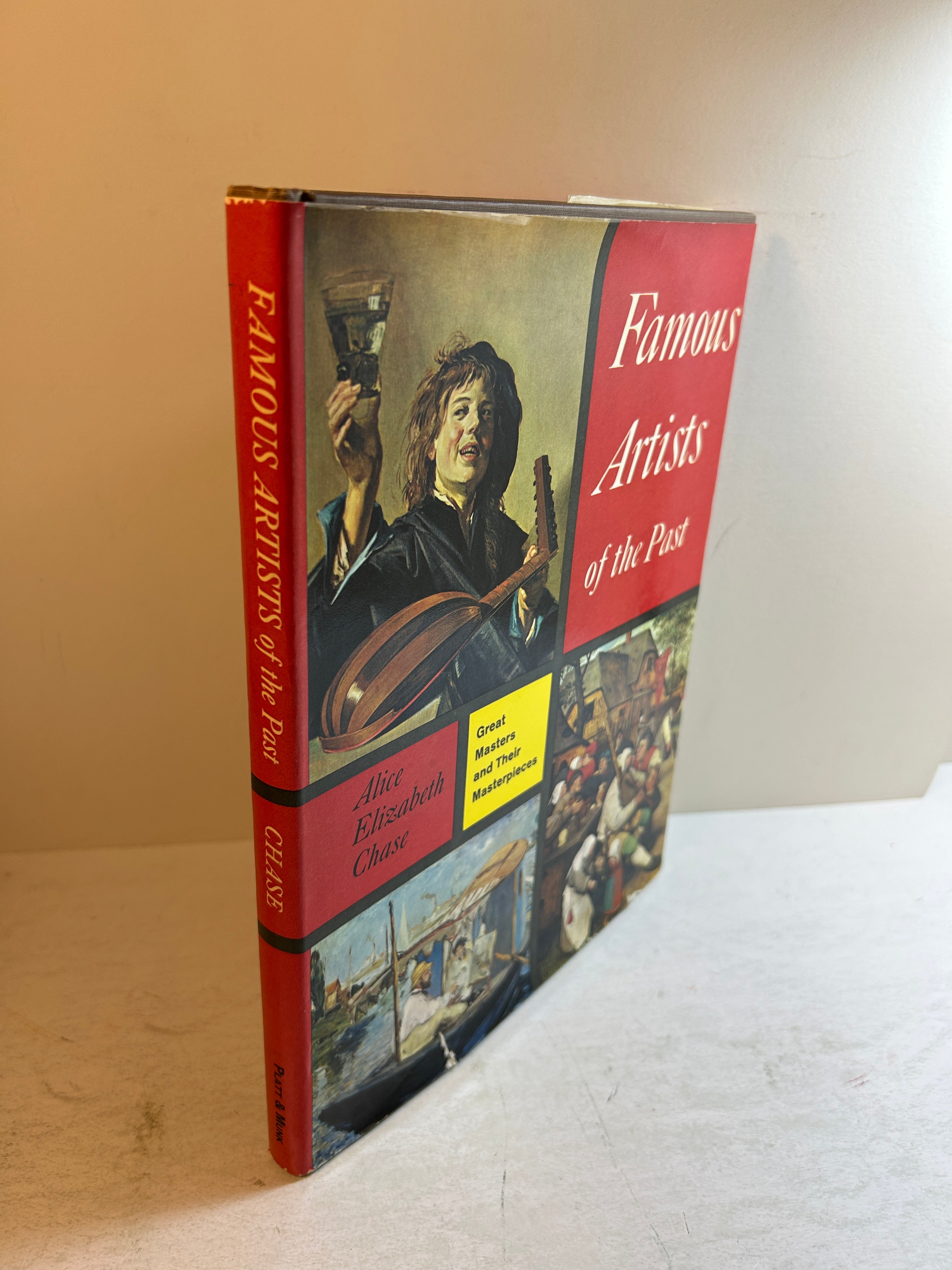Famous Artists of the Past Alice Elizabeth Chase Platt & Munk 1964 HCDJ