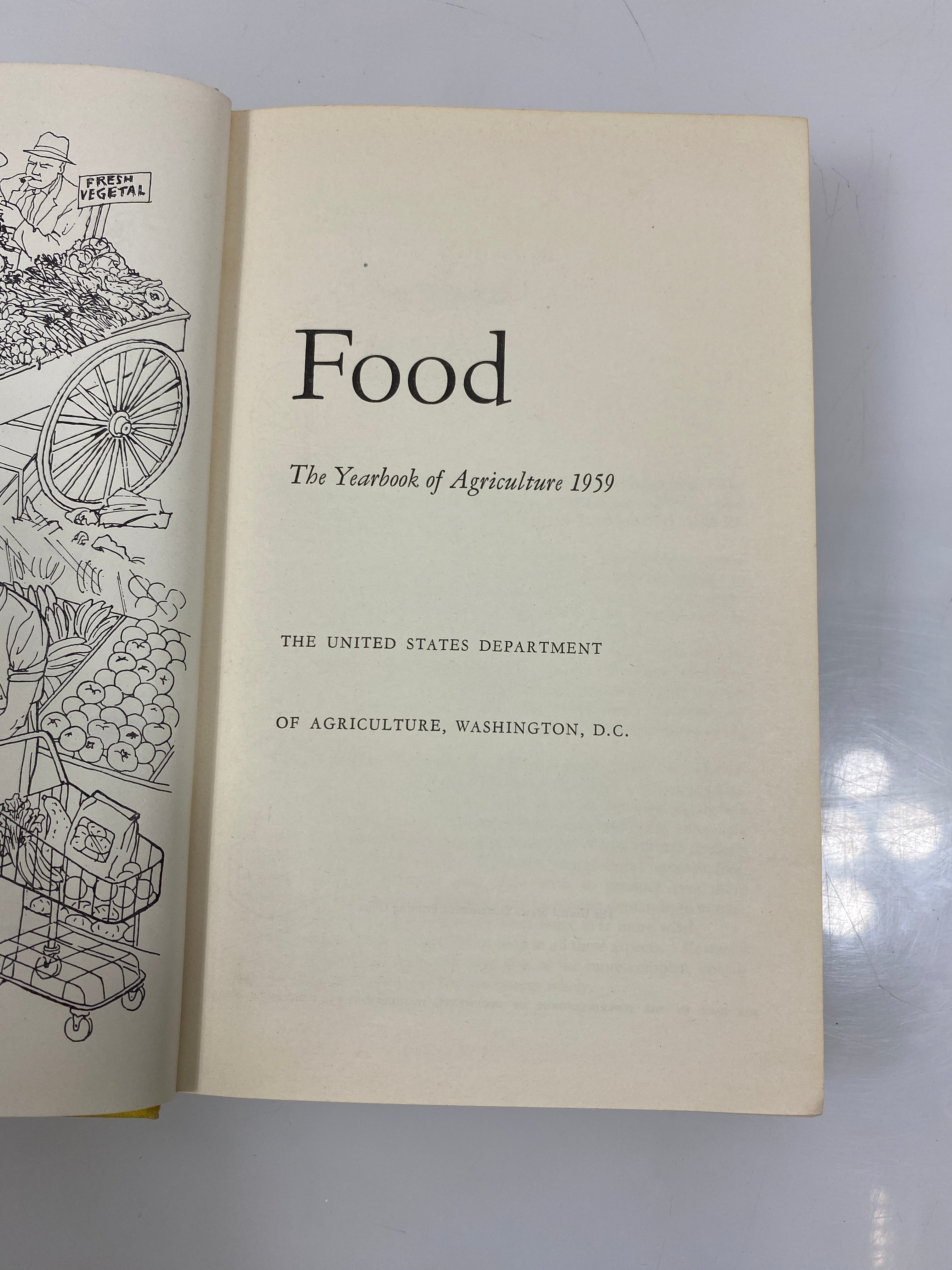 Set of 4 Yearbook of Agriculture 1957,59,61, & 62 USDA HC