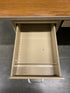Oak Wood Desktop Metal Executive Desk