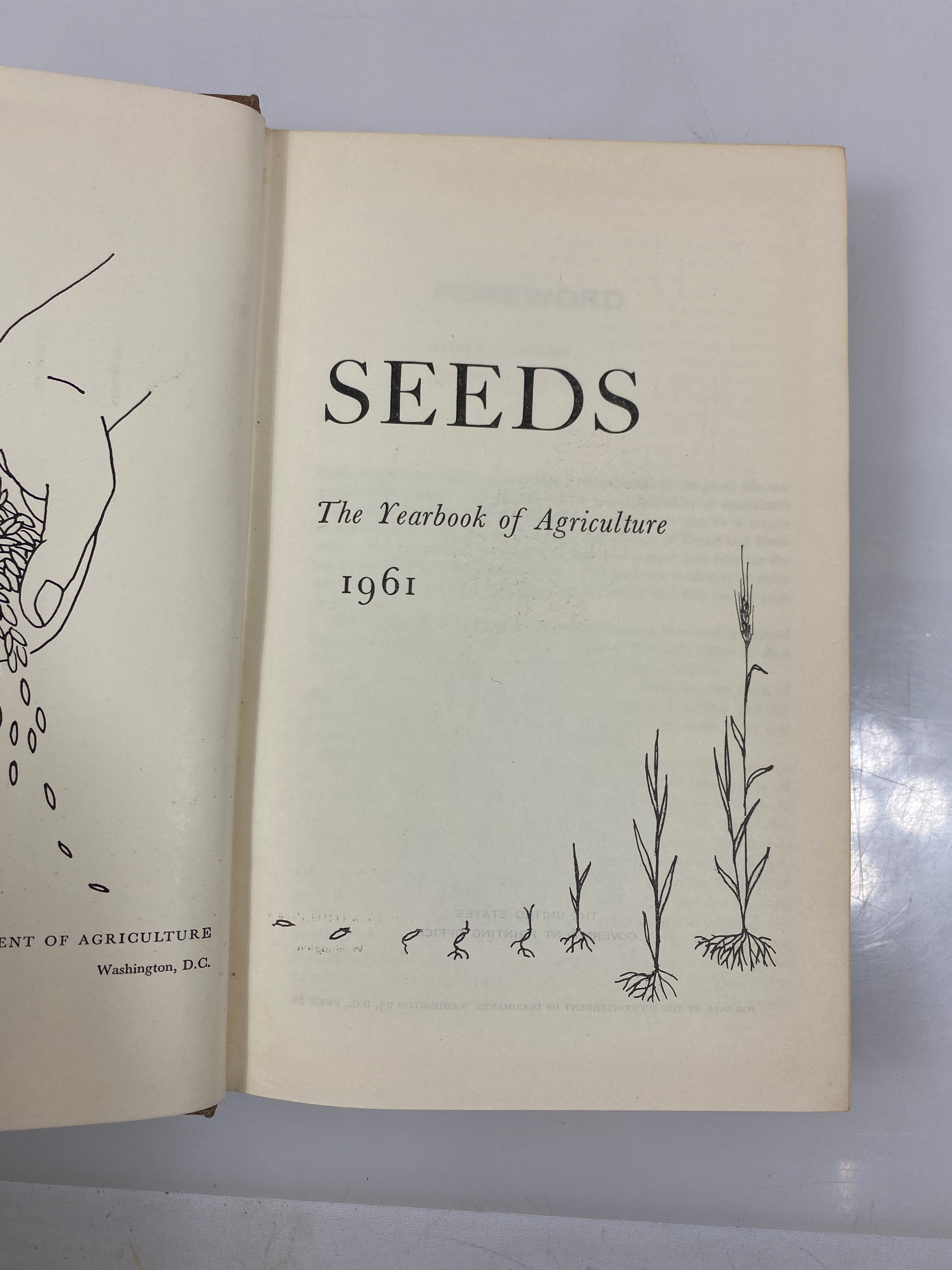 Set of 4 Yearbook of Agriculture 1957,59,61, & 62 USDA HC