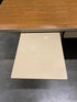 Oak Wood Desktop Metal Executive Desk