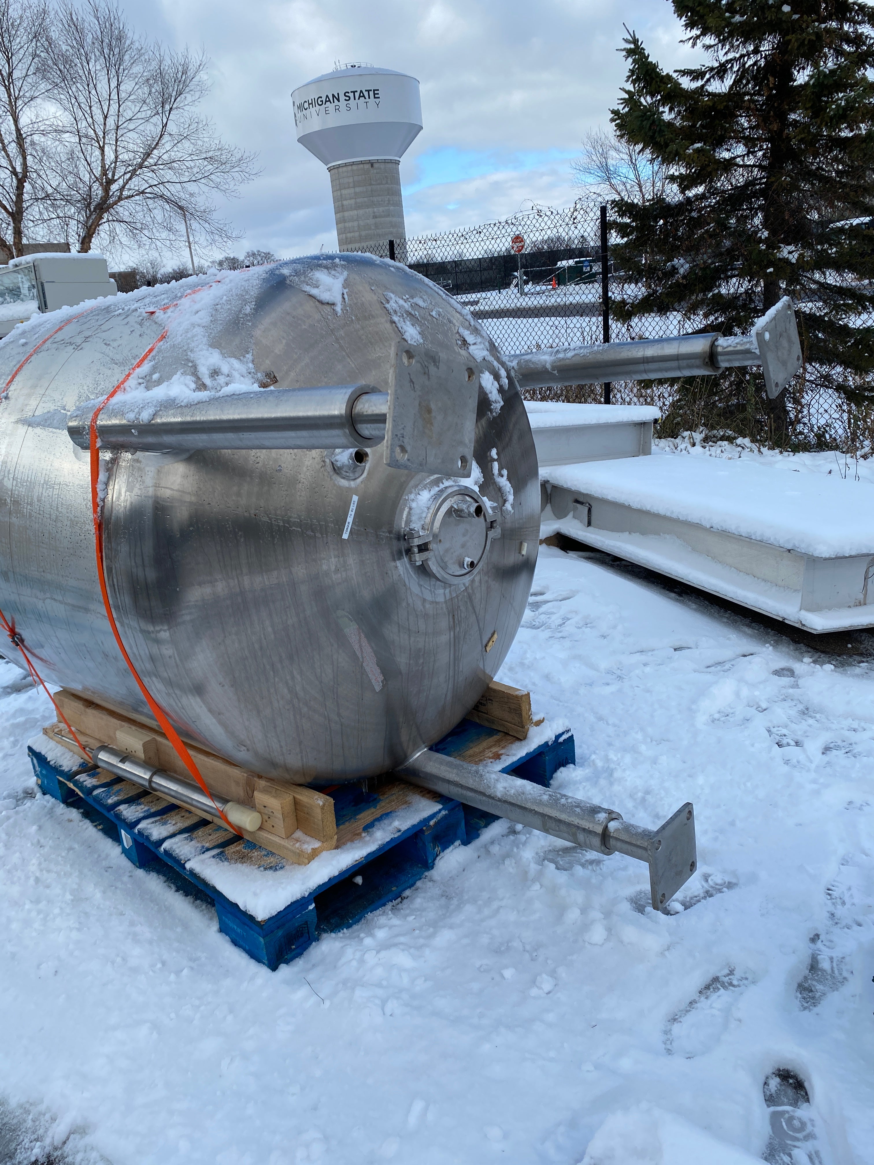 Cherry-Burrell 400 Gallon Stainless Steel Tank