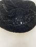 Vintage 1920's Black Velvet Women's Hat