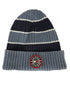 Tommy Hilfiger Blue Striped Knit Hat