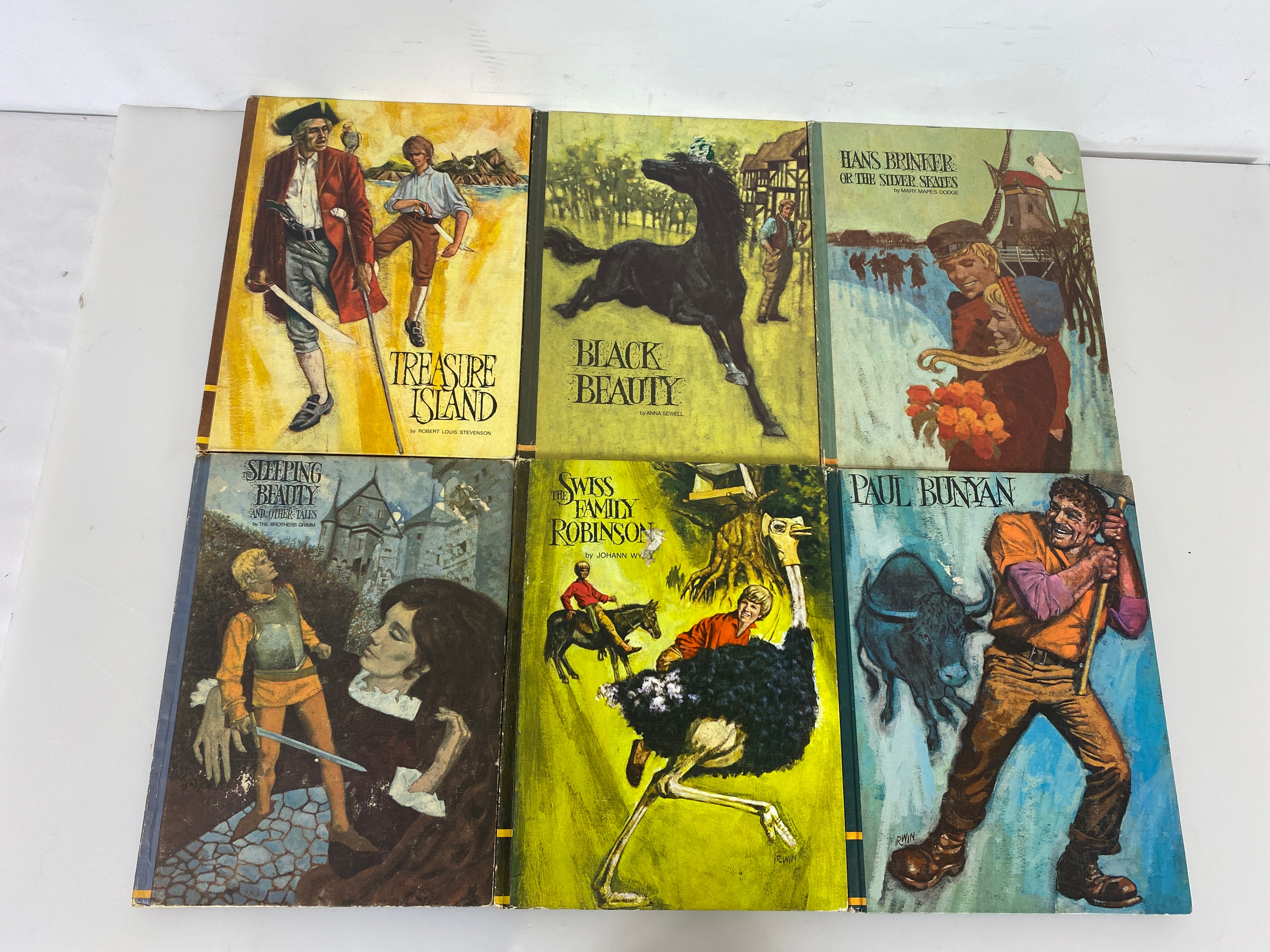 Lot of 6 Classic Press Incorporated Hardcovers 1968-1969