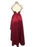 B. Smart Red High Low Prom Dress Women's Size 5