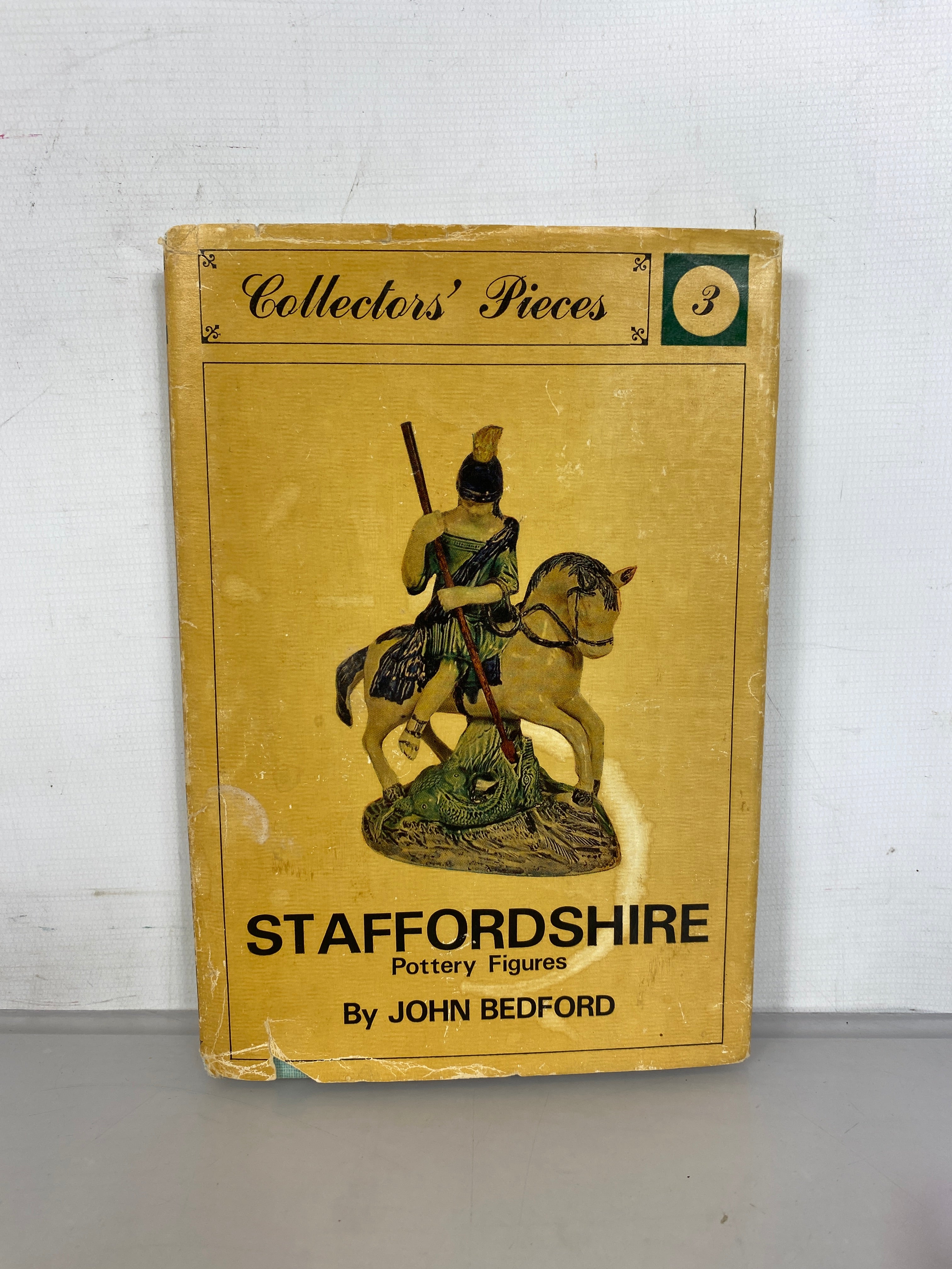 Lot of 2 Staffordshire Pottery Books 1966-1970 HC DJ