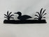 Duck in Pond Black Metalwork Decor #2