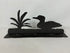 Duck in Pond Black Metalwork Decor #1