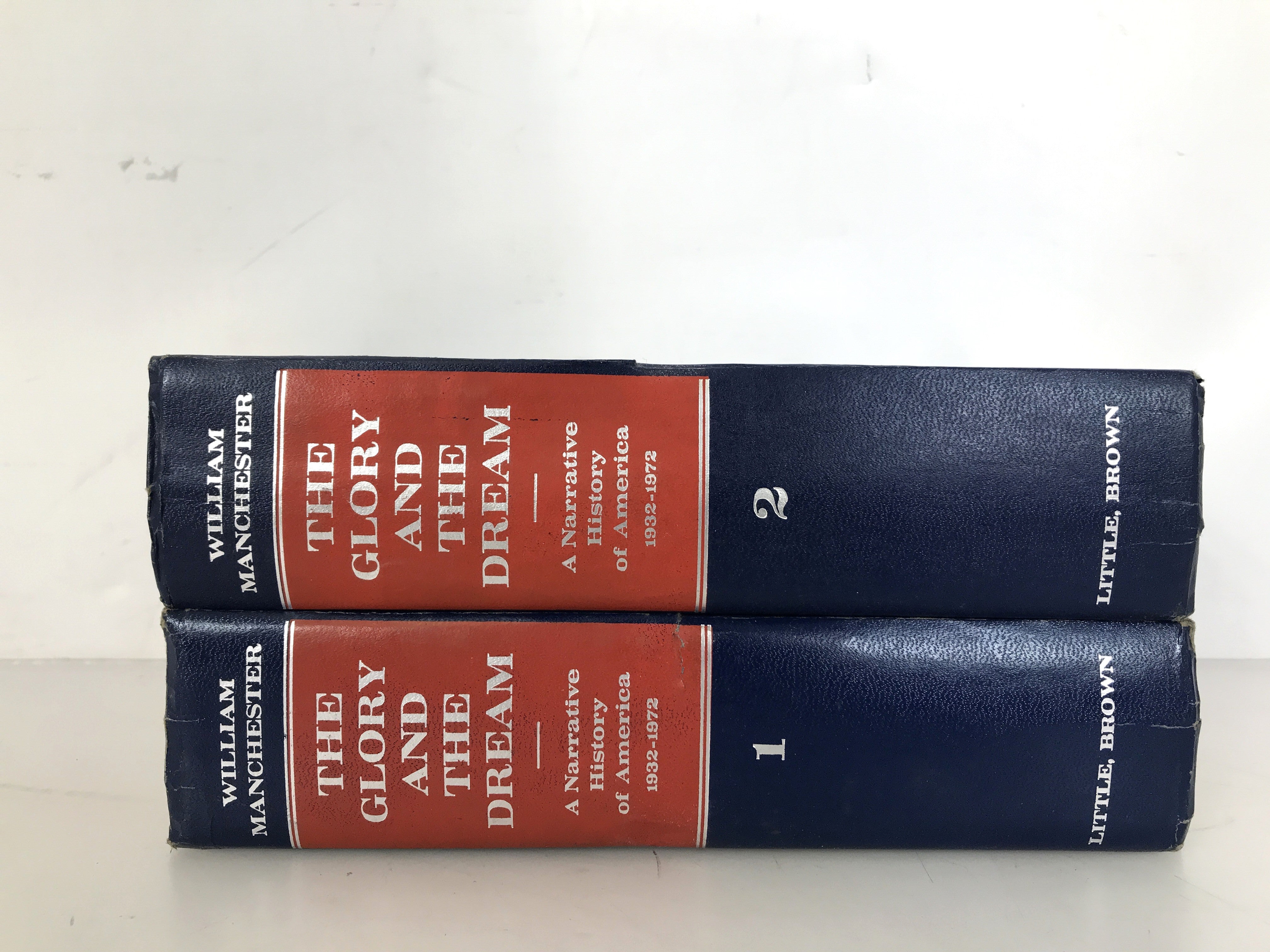 Two Volume Set The Glory and the Dream by William Manchester 1974 HC