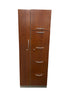 Steelcase # RVD24245LCP Left Side Closet Wood Facade Cabinet With Drawers
