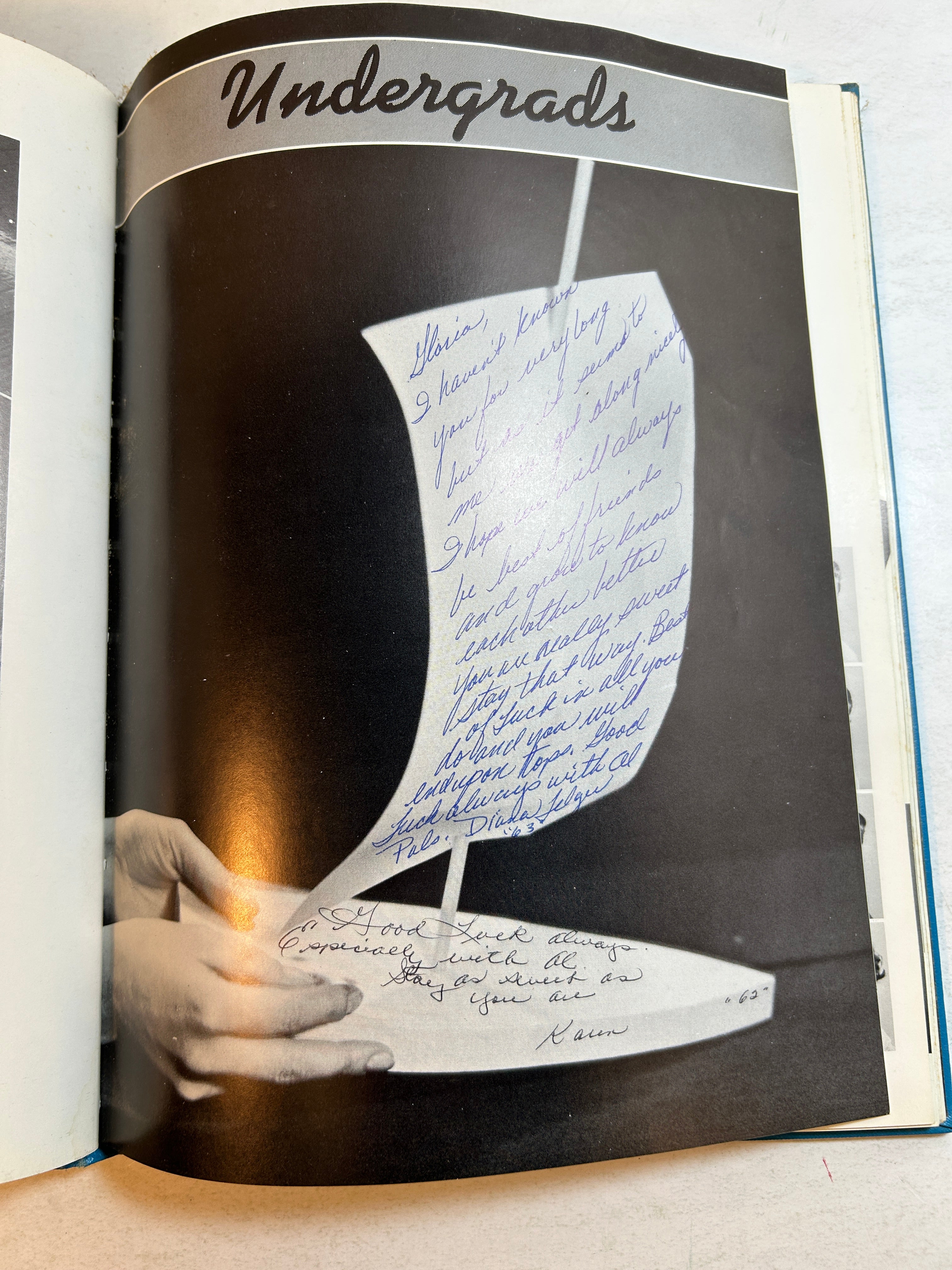 1961 "Echo" Bentley High School Yearbook Flint, MI HC