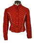 Turtle Bax Vintage Red Full Sleeve Princess Blouse Women's Size 13/14