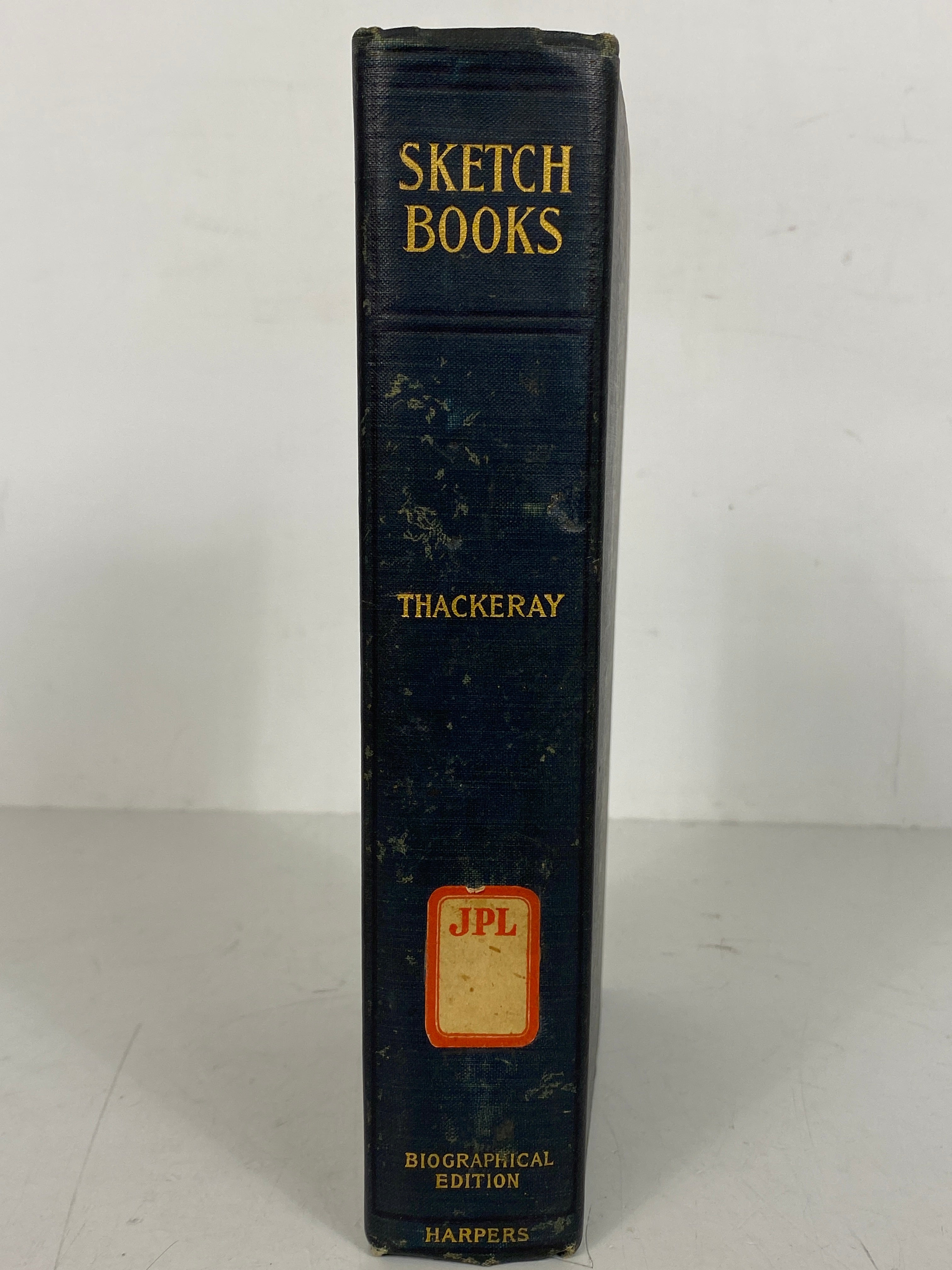 Sketch Books William Makepeace Thackeray 1900 Antique HC