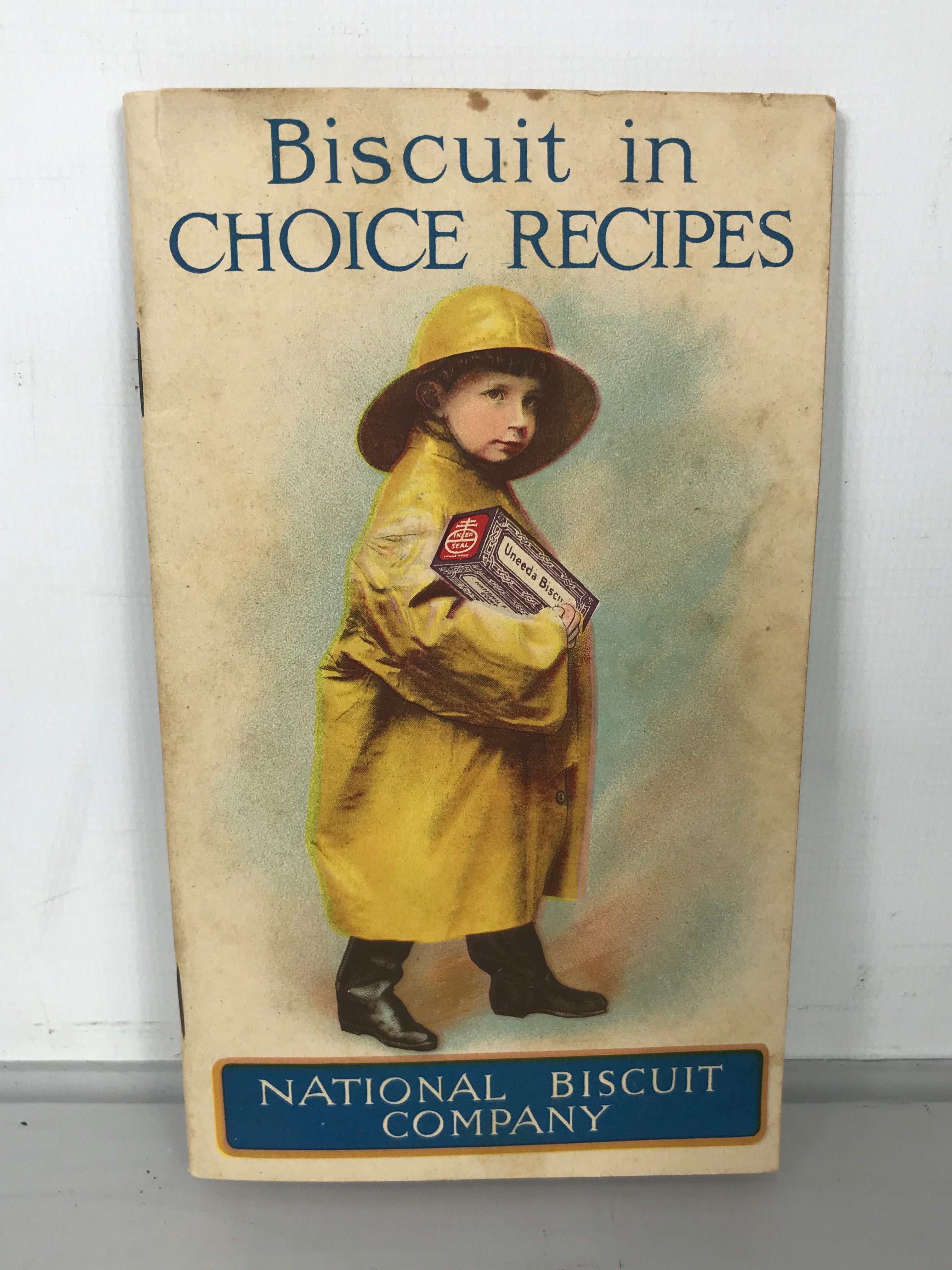 Biscuit in Choice Recipes by National Biscuit Company 1921