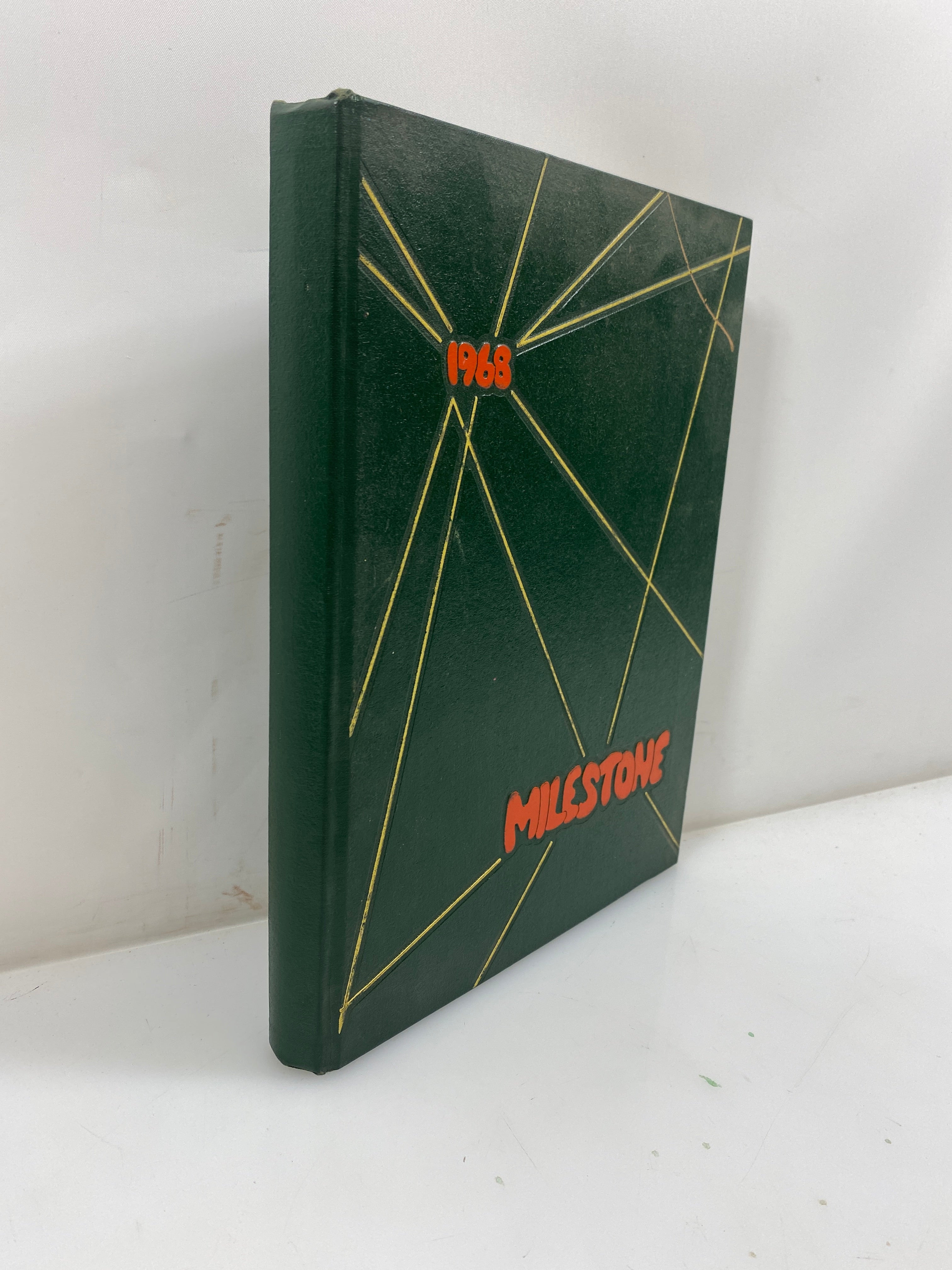 1968 "Milestone" Hope College Yearbook Holland Michigan HC