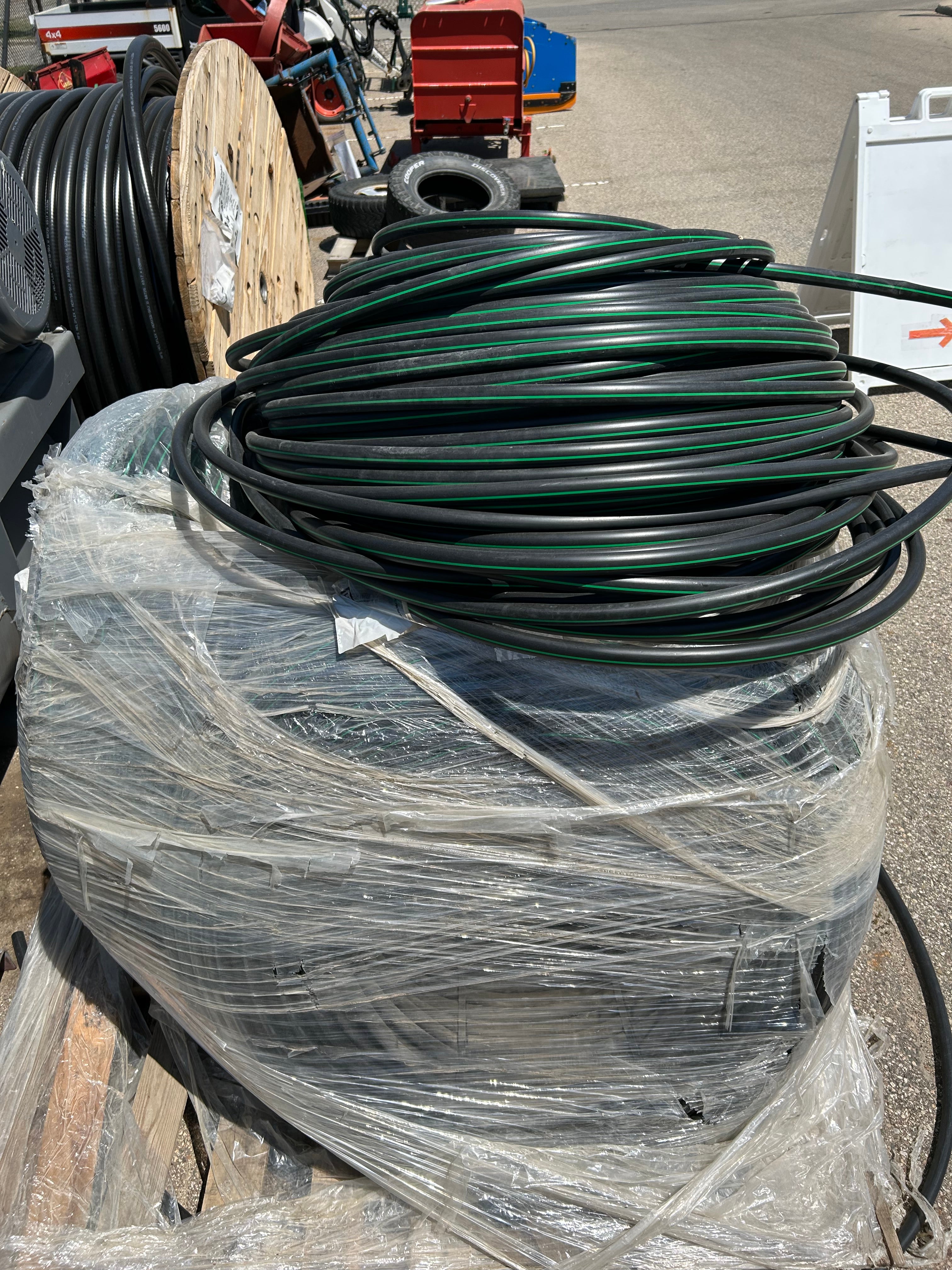 Pallet of Assorted Irrigation/Rubber Hoses
