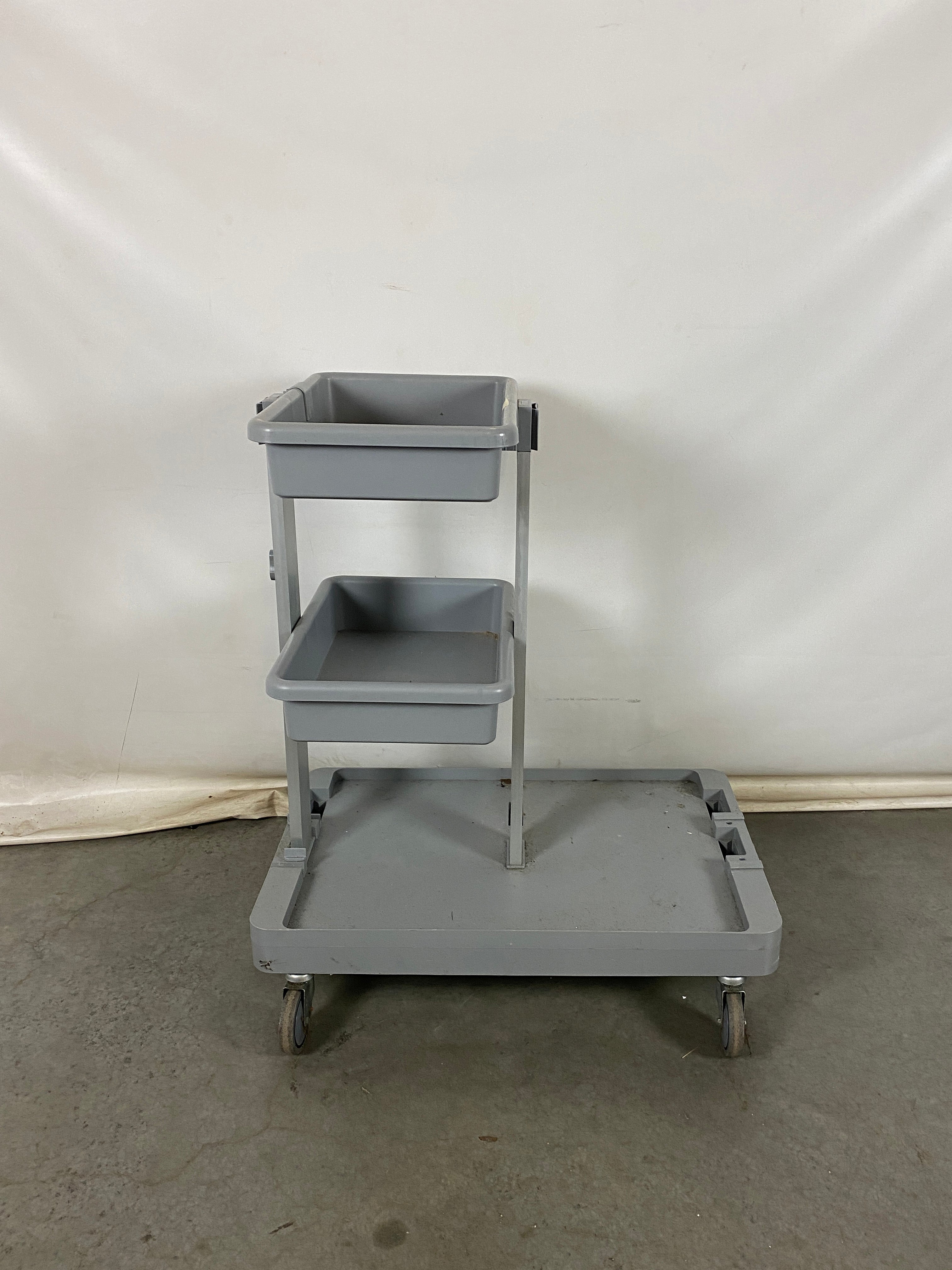 Gray Industrial Plastic Cart