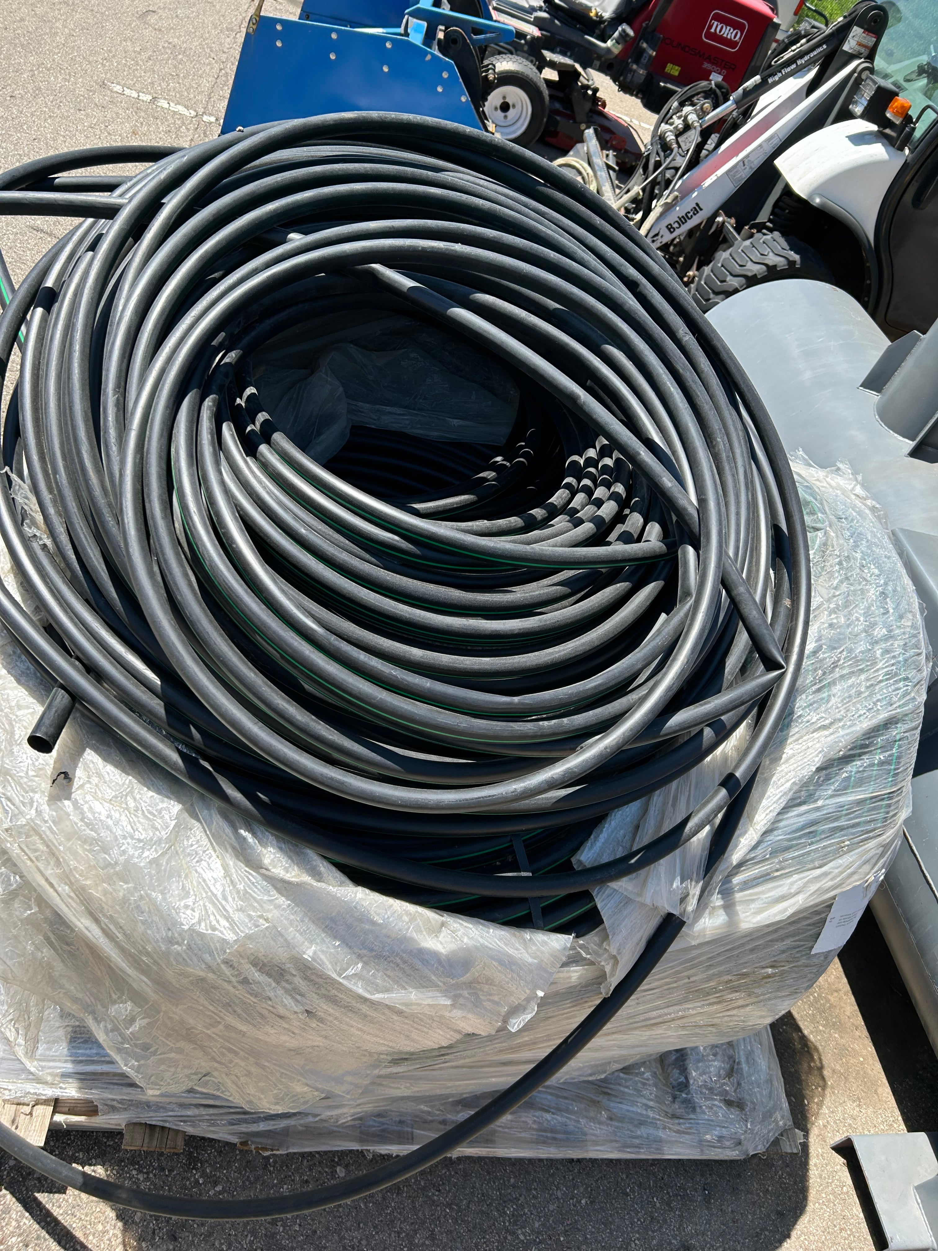 Pallet of Assorted Irrigation/Rubber Hoses