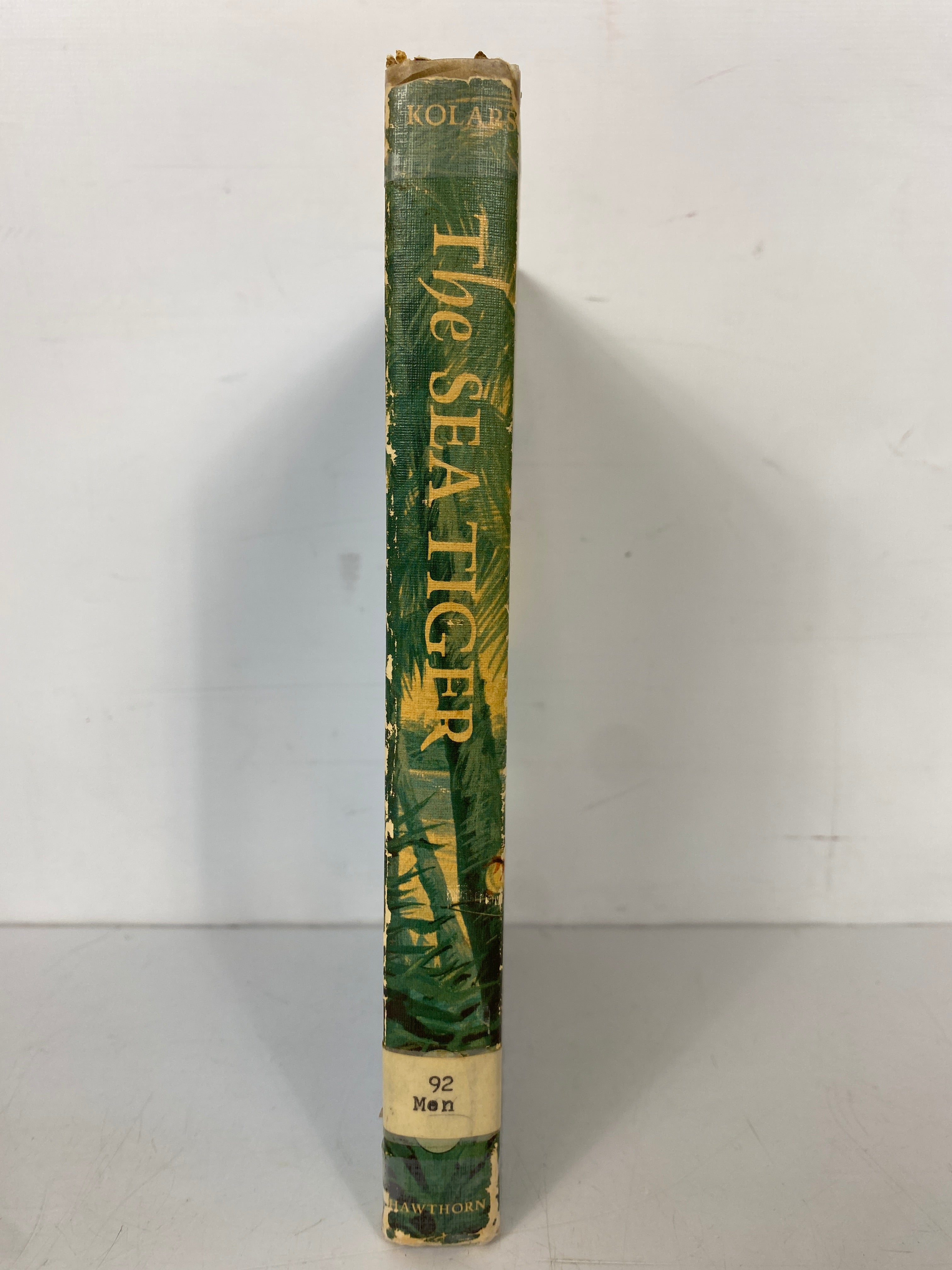 The Sea Tiger Pedro Menendez by Frank Kolars 1963 1st Print HC Ex-Library