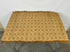 Antique 36x29 Brown Jacquard Woven Wool Rug