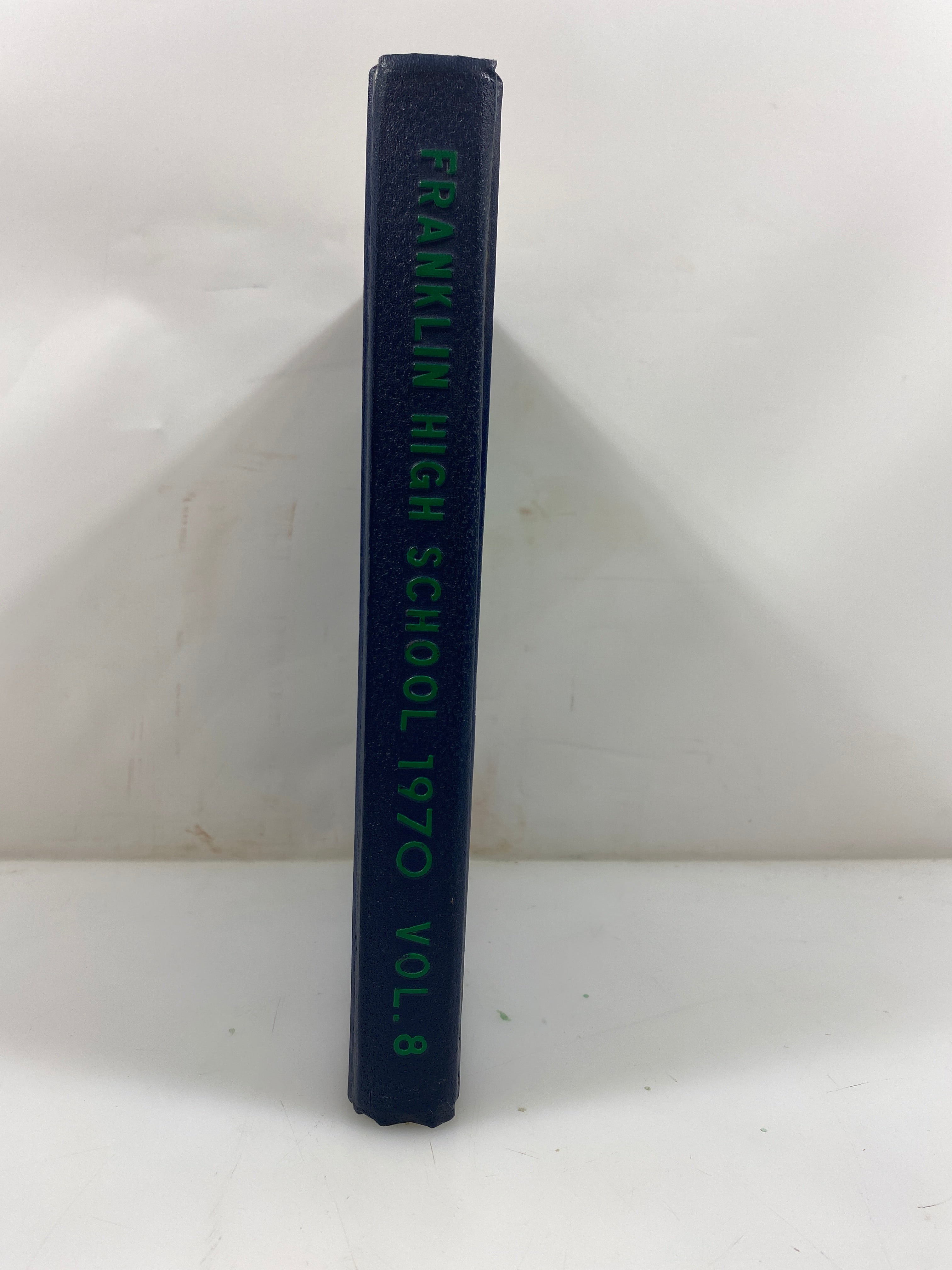 1970 "Almanack" Franklin High School Yearbook Livonia Michigan HC