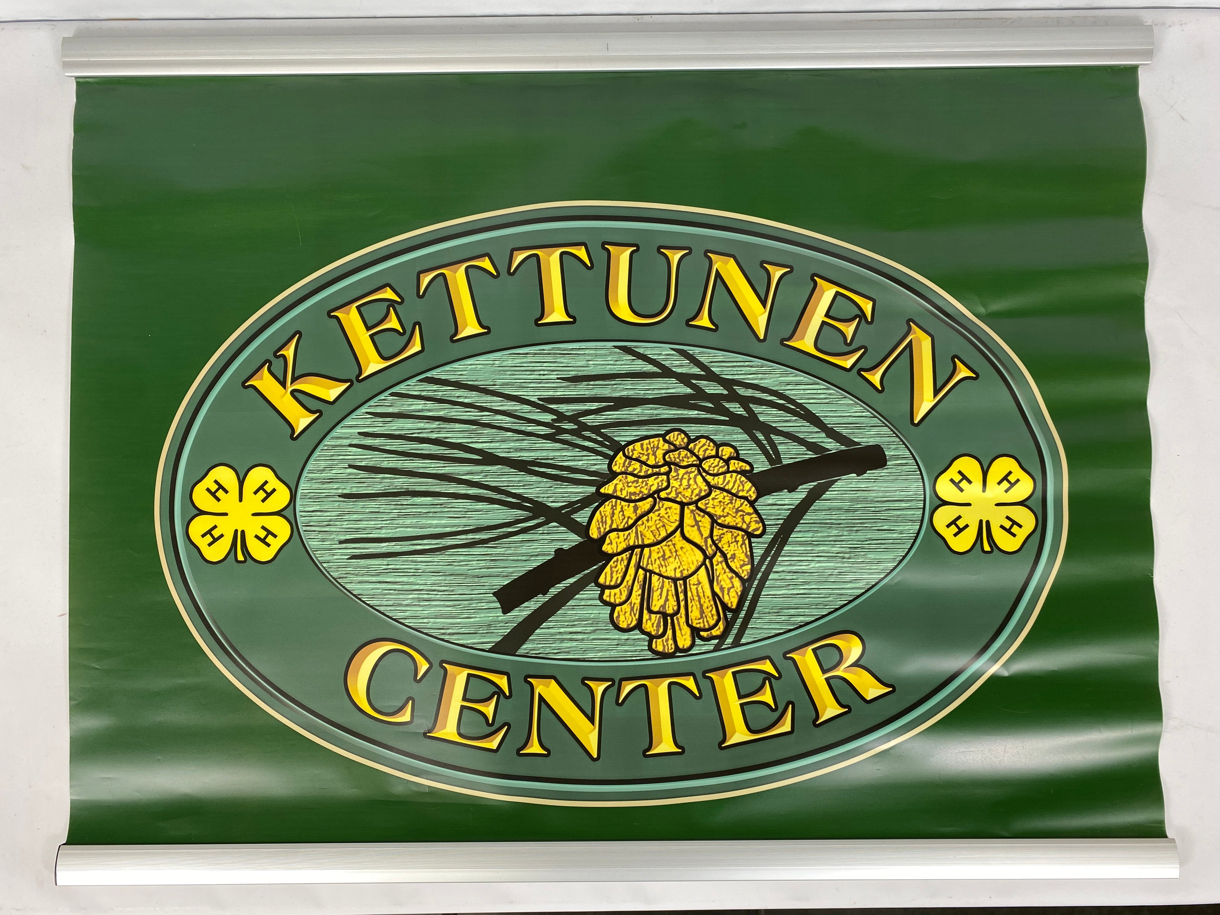 Green Kettunen Center Stock Paper Sign 35x27