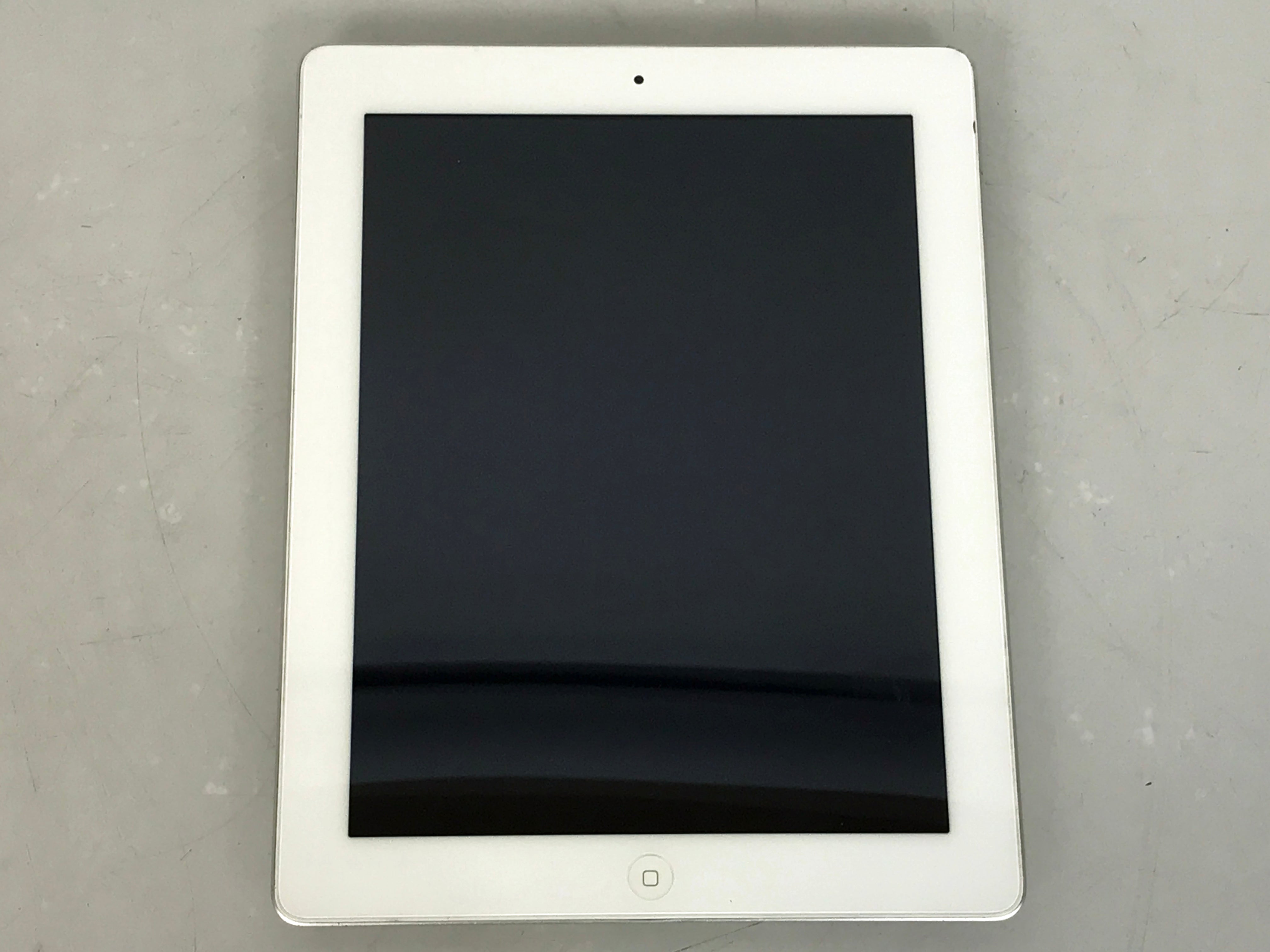Apple iPad 2 16GB 9.7" Wifi Only White A1395 *Dented Corner, Scratched Display*