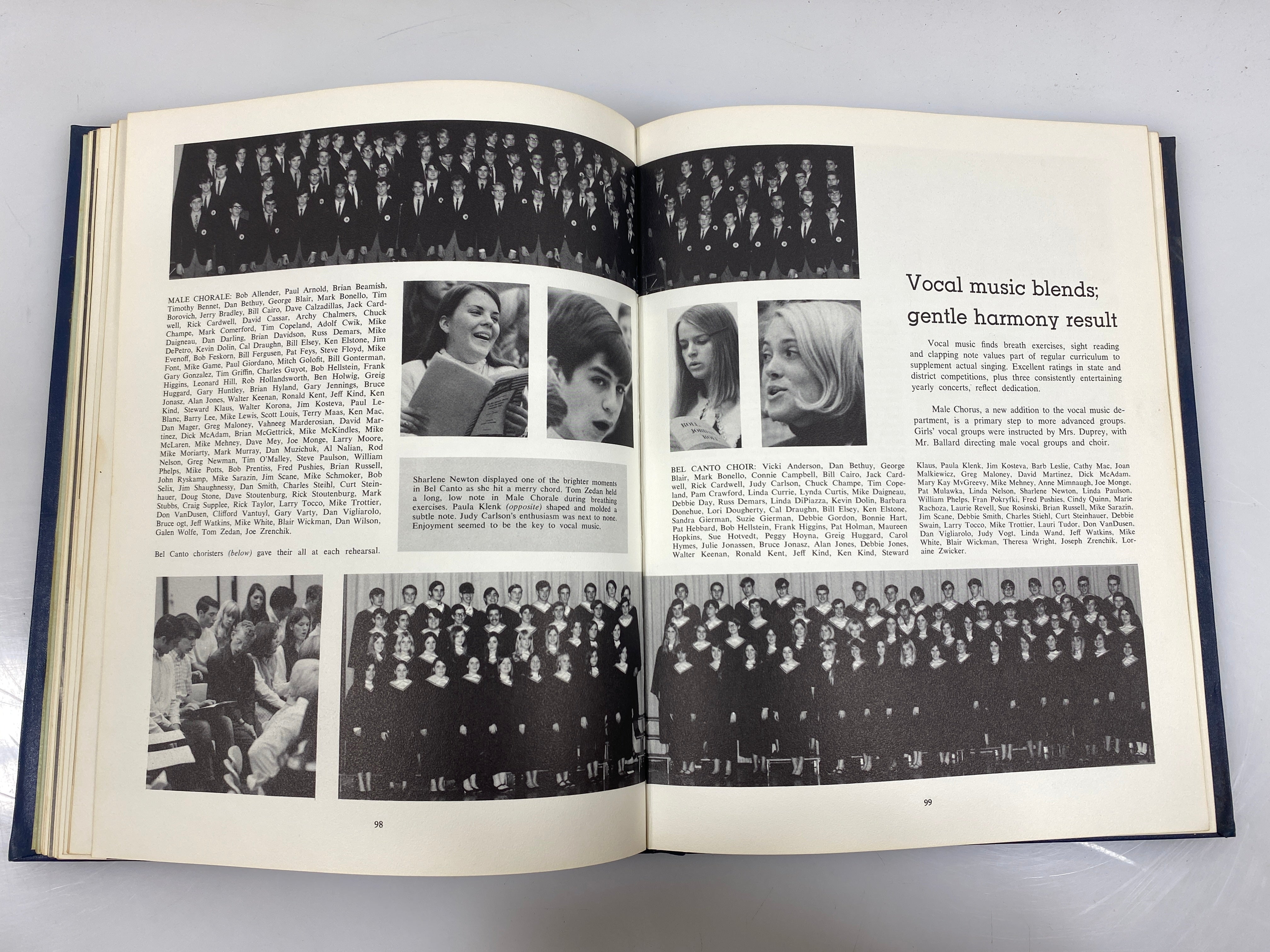 1970 "Almanack" Franklin High School Yearbook Livonia Michigan HC