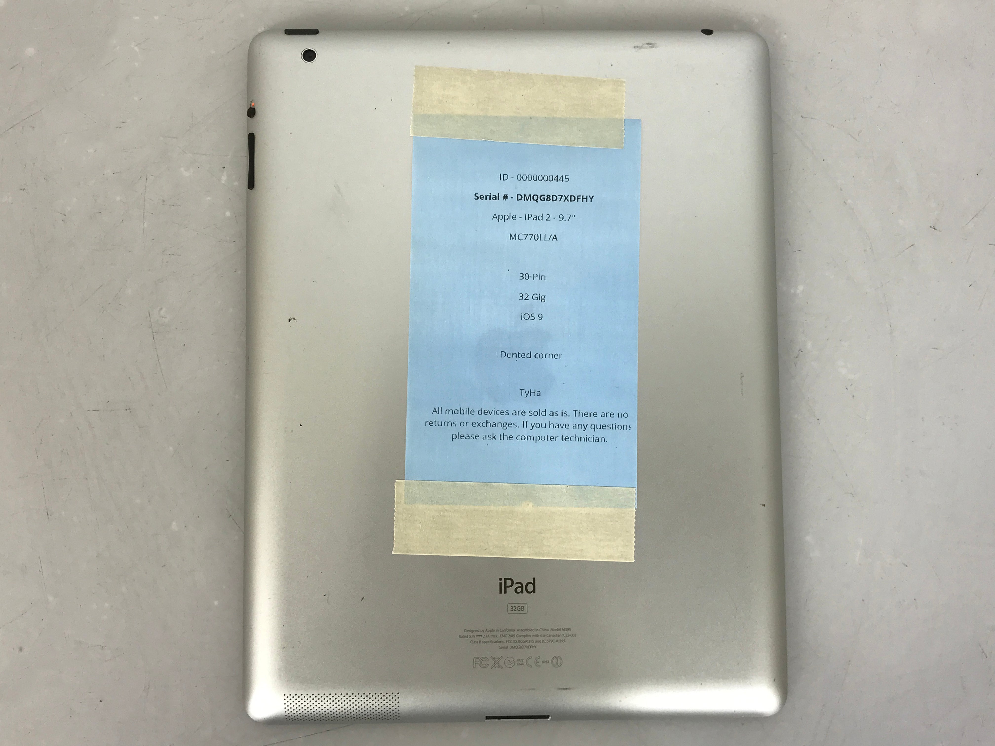 Apple iPad 2 32GB 9.7