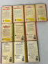 LOT OF 10 Harlequin Romance Red Edge 1960's-80's SC