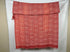 82x45 Red and White Plaid Woven Cloth