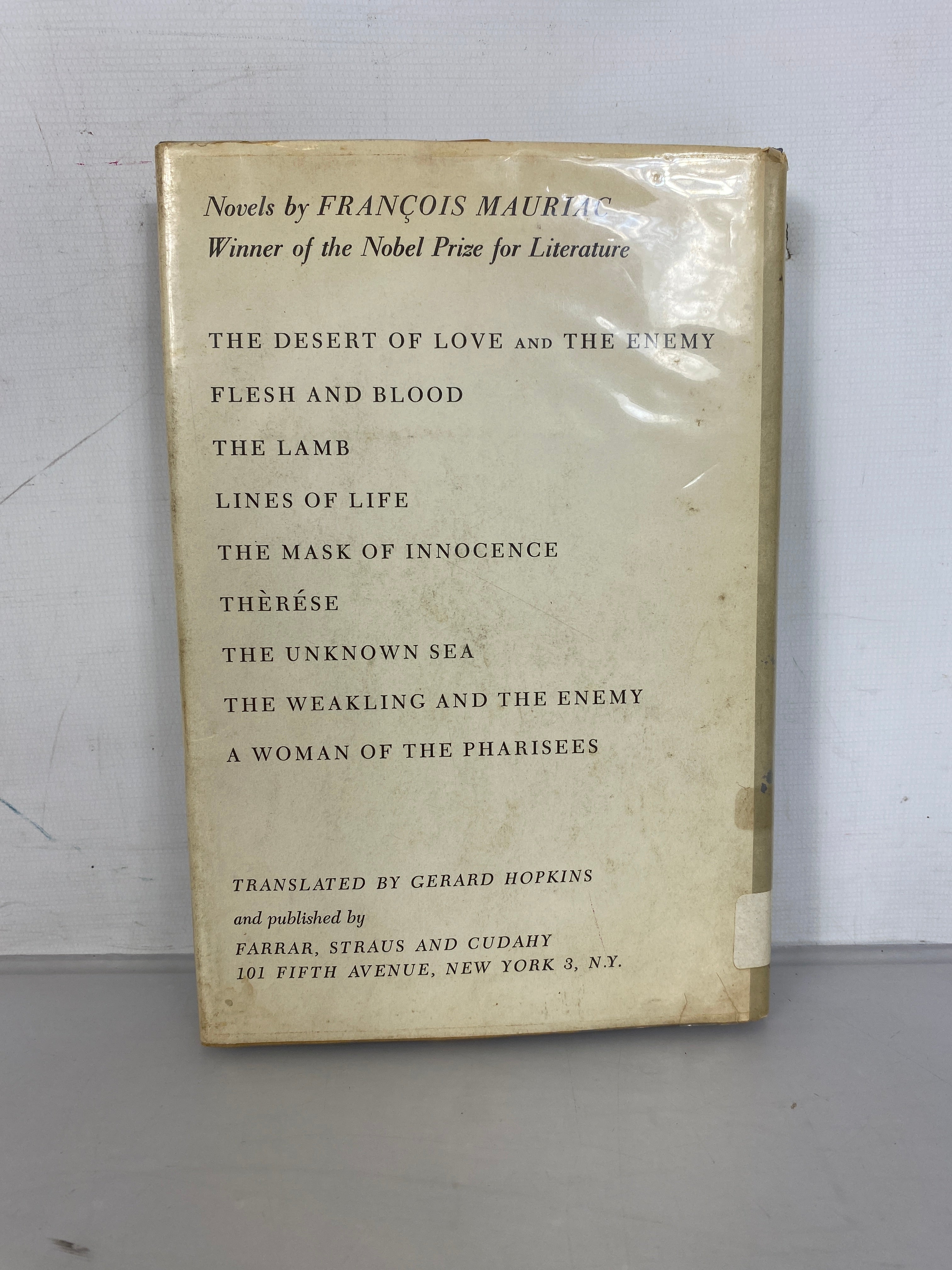 Questions of Precedence by Francois Mauriac 1959 Translated From French HC DJ