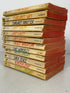 LOT OF 10 Harlequin Romance Red Edge 1960's-80's SC